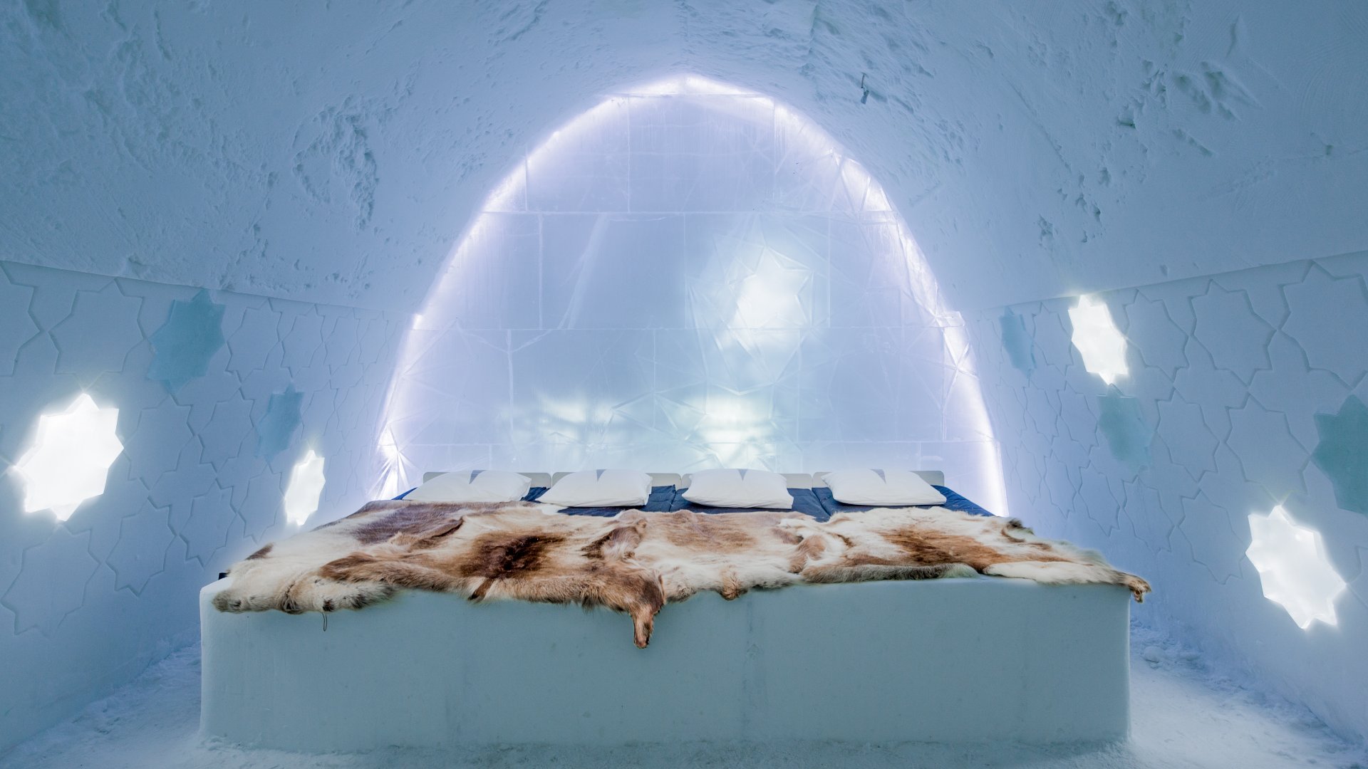 Svensk Lapland Icehotel Art Suite 