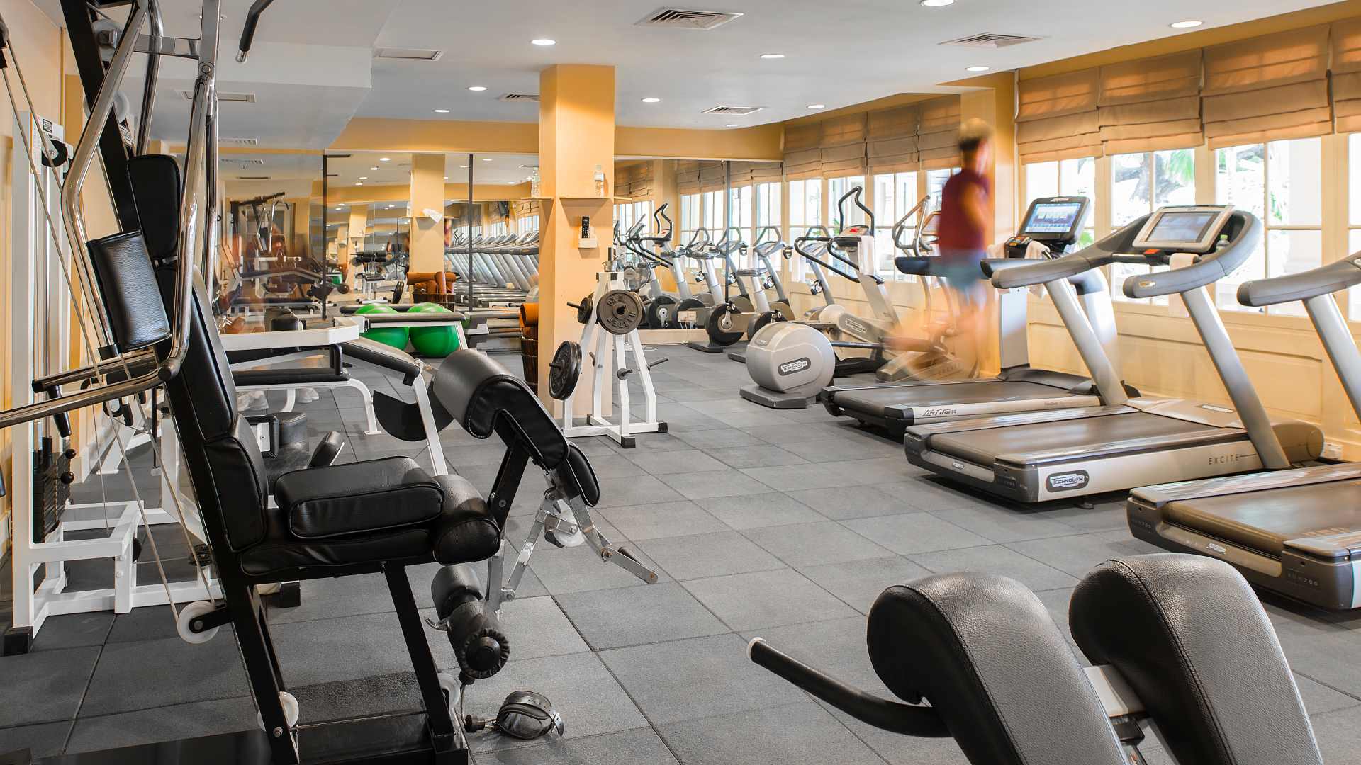Cambodia, Phnom Penh, Raffles Hotel, Le Royal Fitness