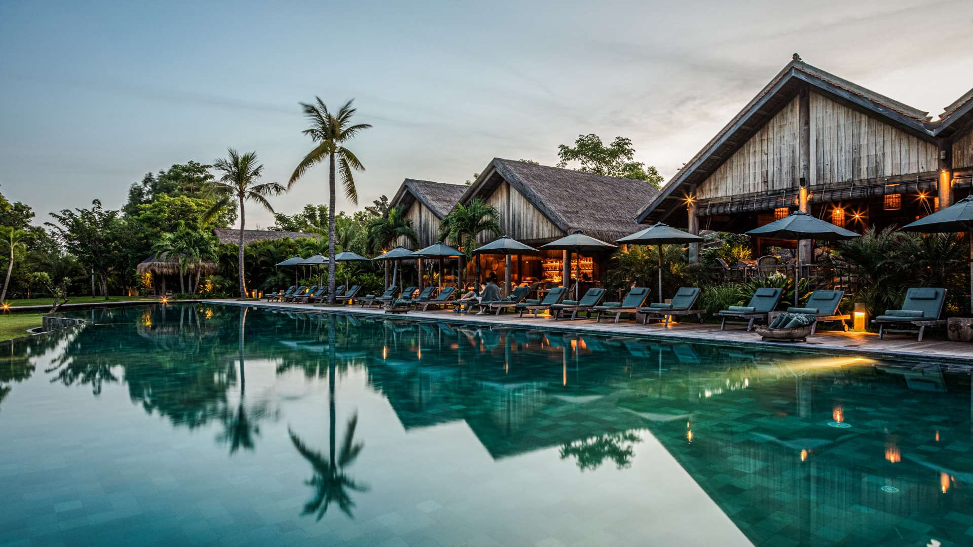 Cambodia, Siem Reap, Zannier Hotels Phum Baitang, Big pool