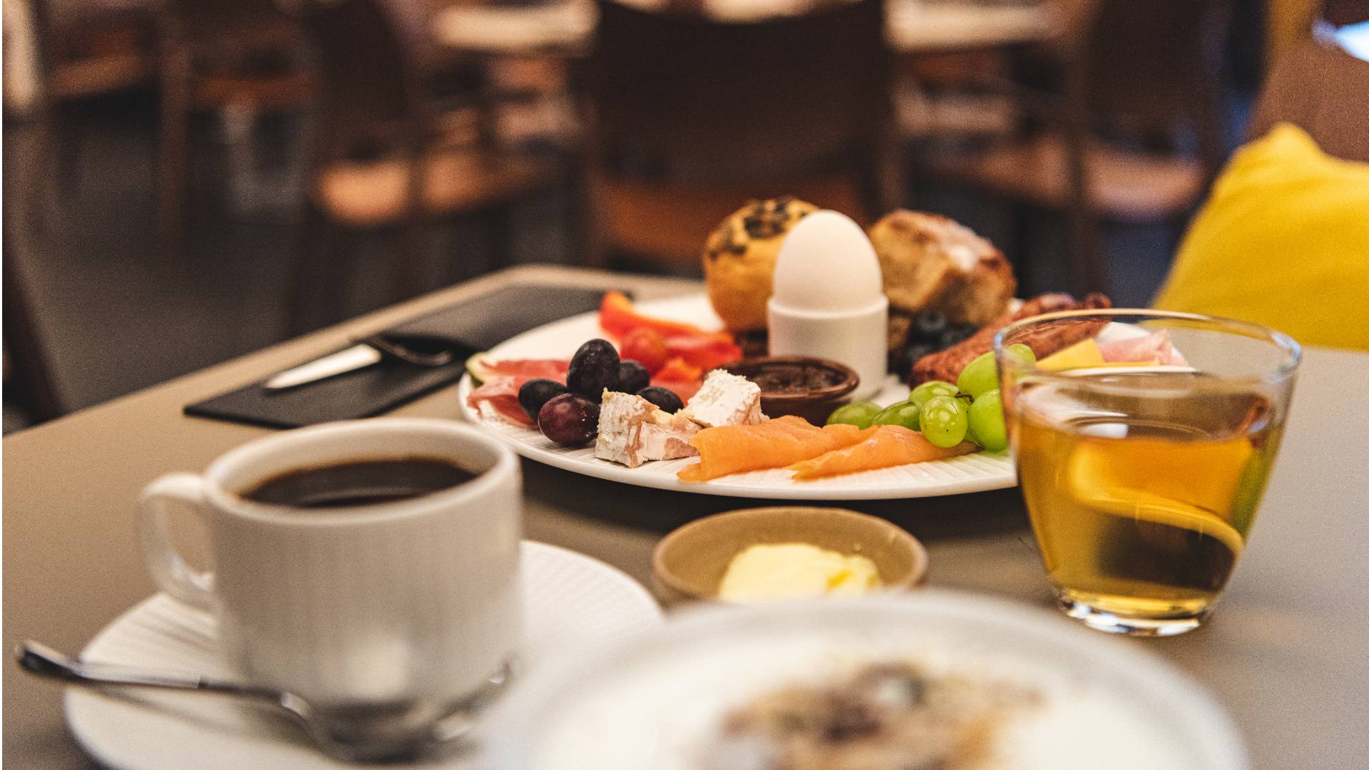 Færøerne Torshavn Hotel Brandan, Morgenmad, Måltid, Kaffe
