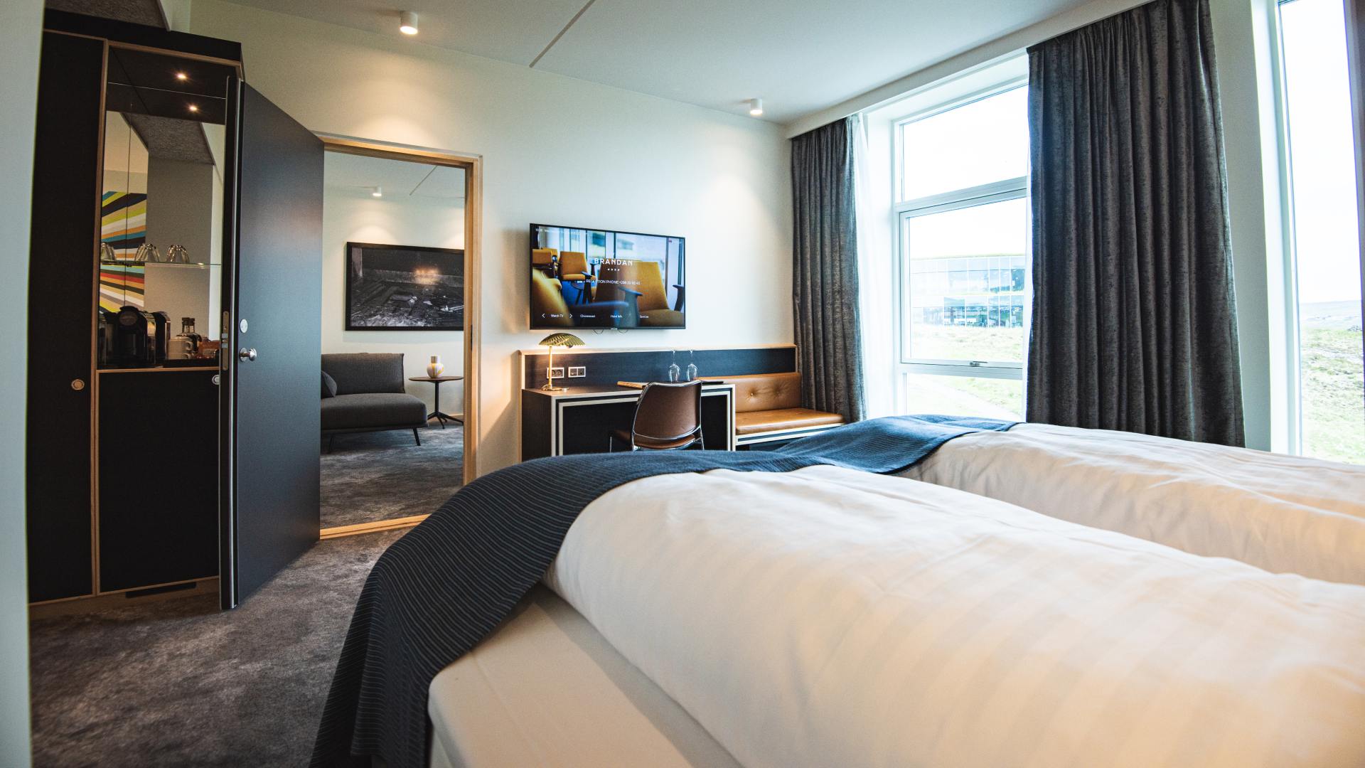 Færøerne Torshavn Hotel Brandan Superior Værelse, Connecting Doors