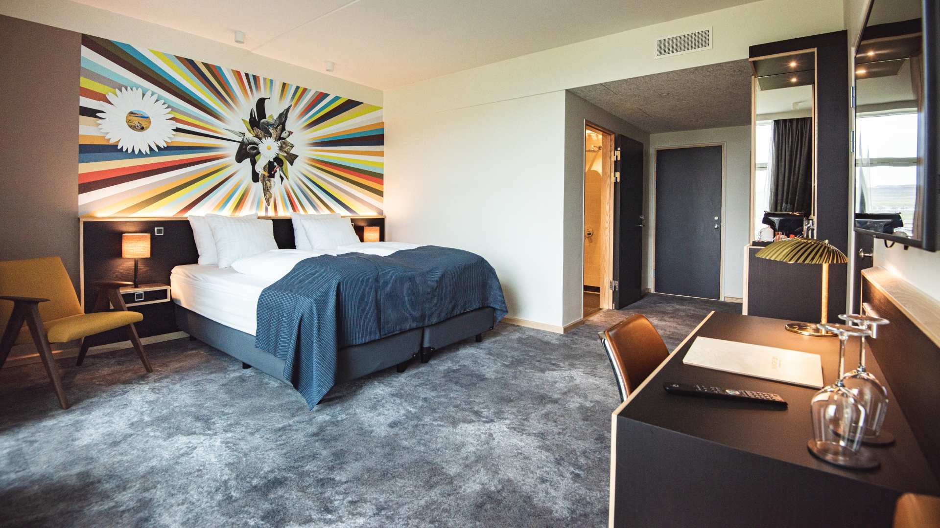 Færøerne Torshavn Hotel Brandan, Superior Værelse