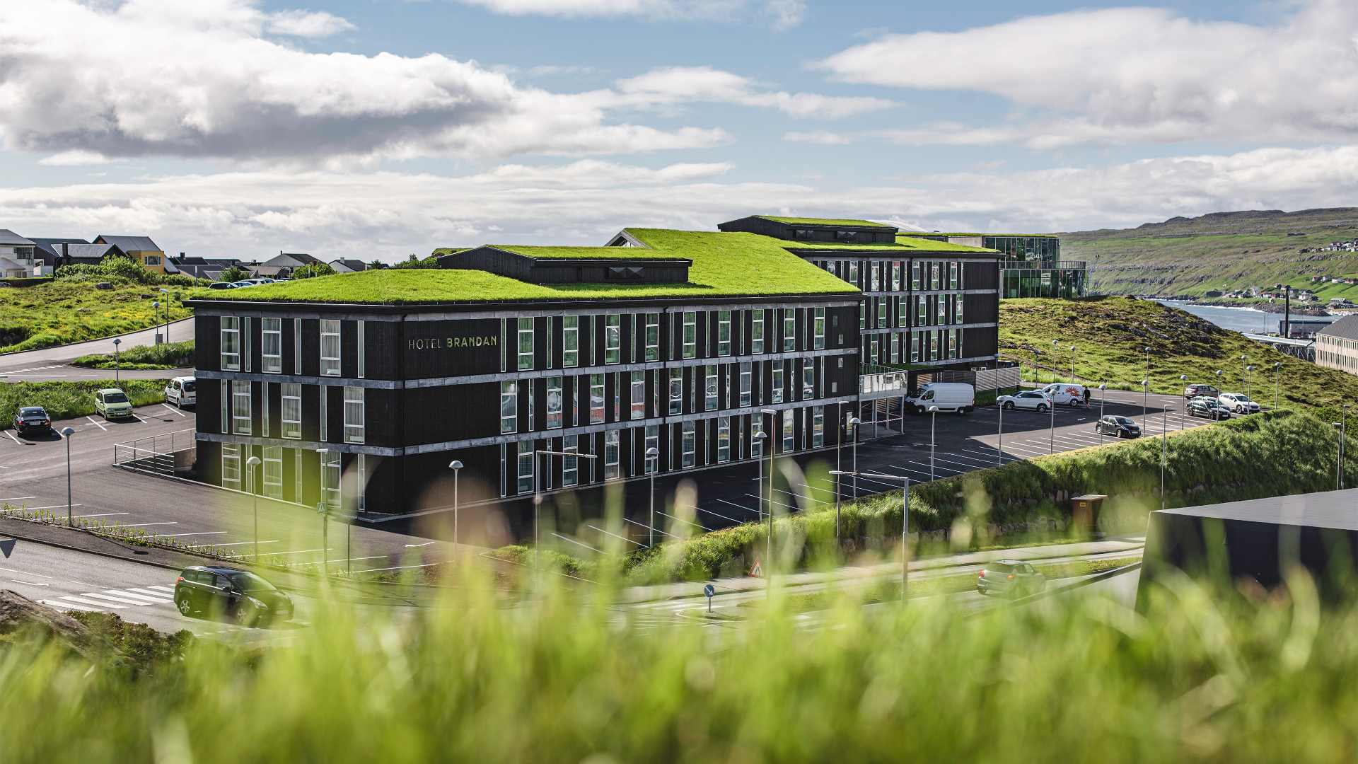 Færøerne Torshavn Hotel Brandan, Hotel Udefra