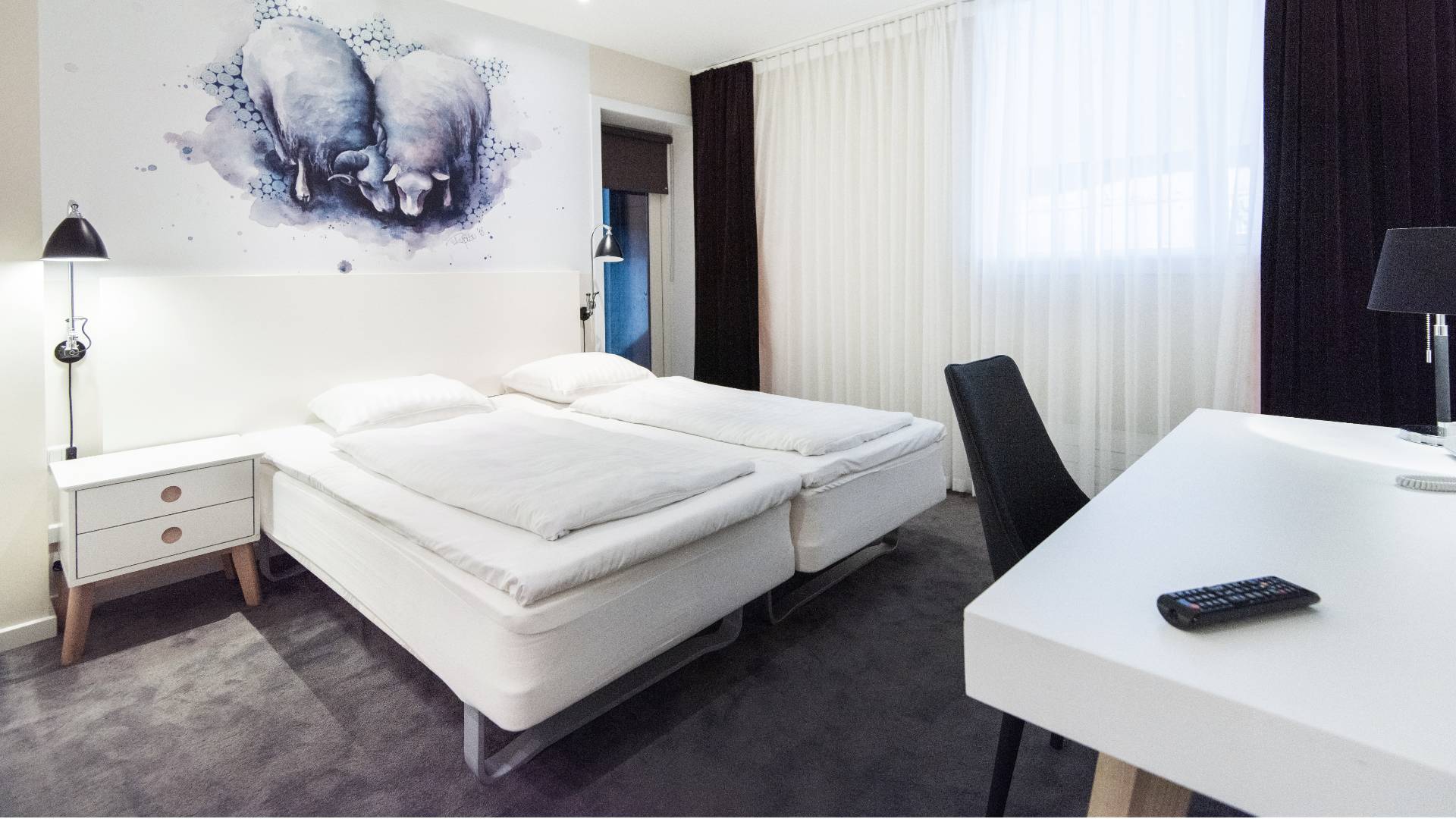 Færøerne Torshavn Hotel Hafnia, Nordic Dobbelt Værelse, Centrum