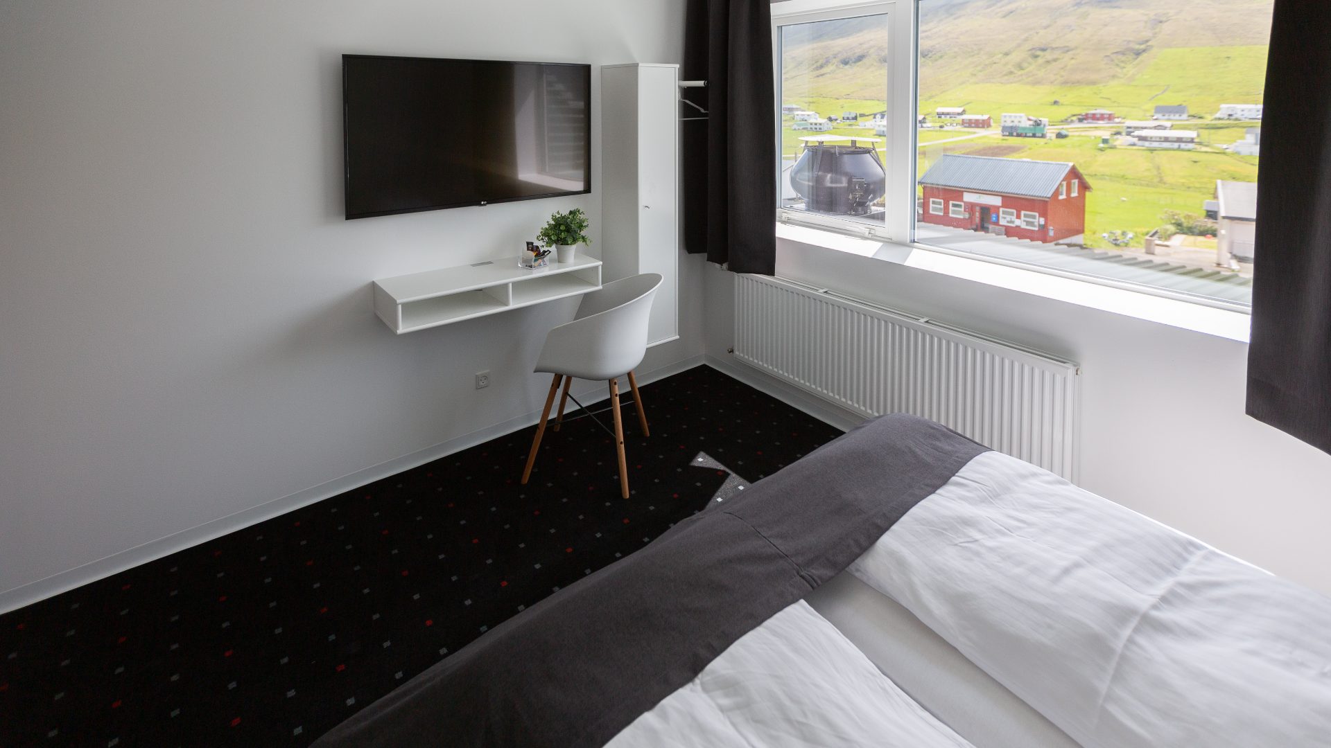 Færøerne Viðareiði Hotel Nord, Bygd, Dobbelt Værelse