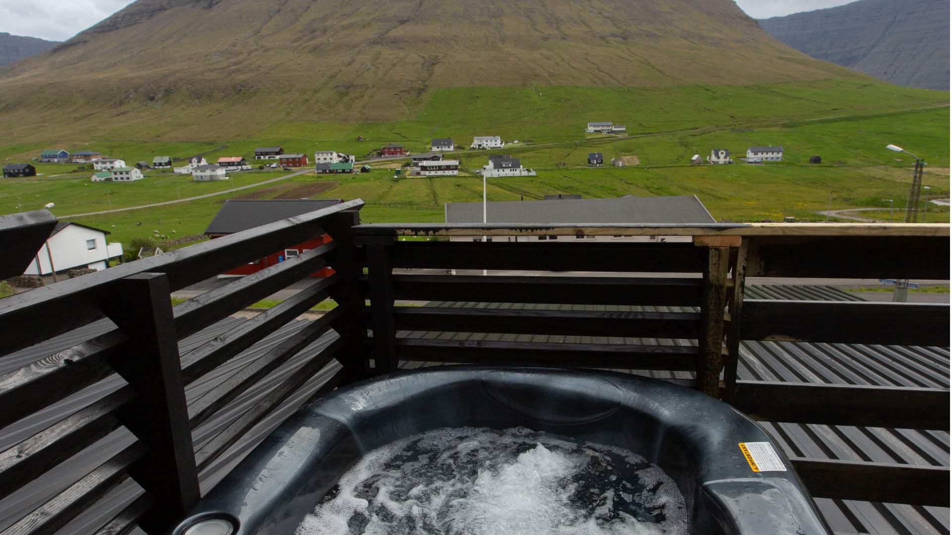 Færøerne Viðareiði Hotel Nord, Hot Tub, Bygd