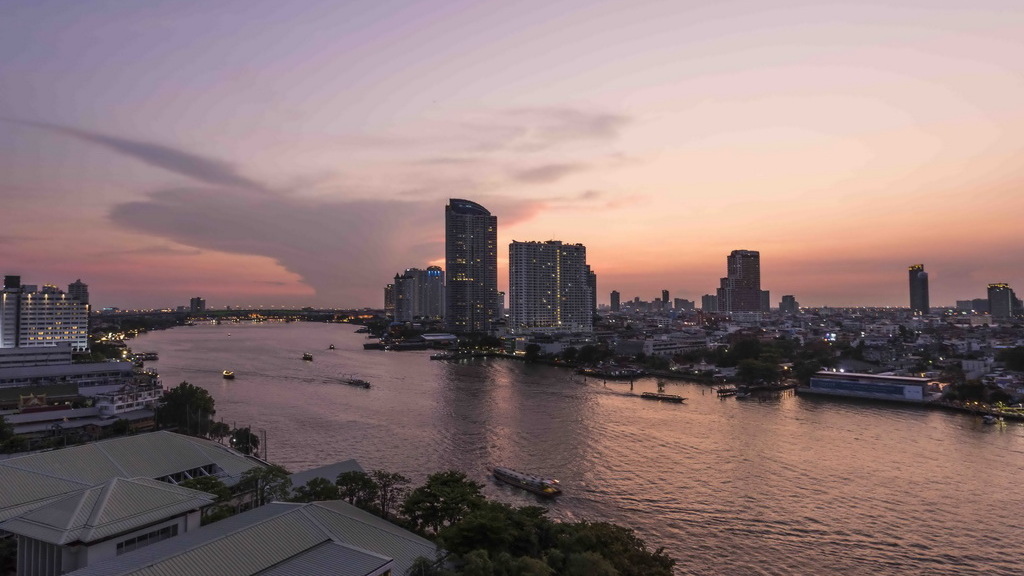 Thailand Bangkok Chatrium Riverside Grand Suite One Bedroom Flodudsigt