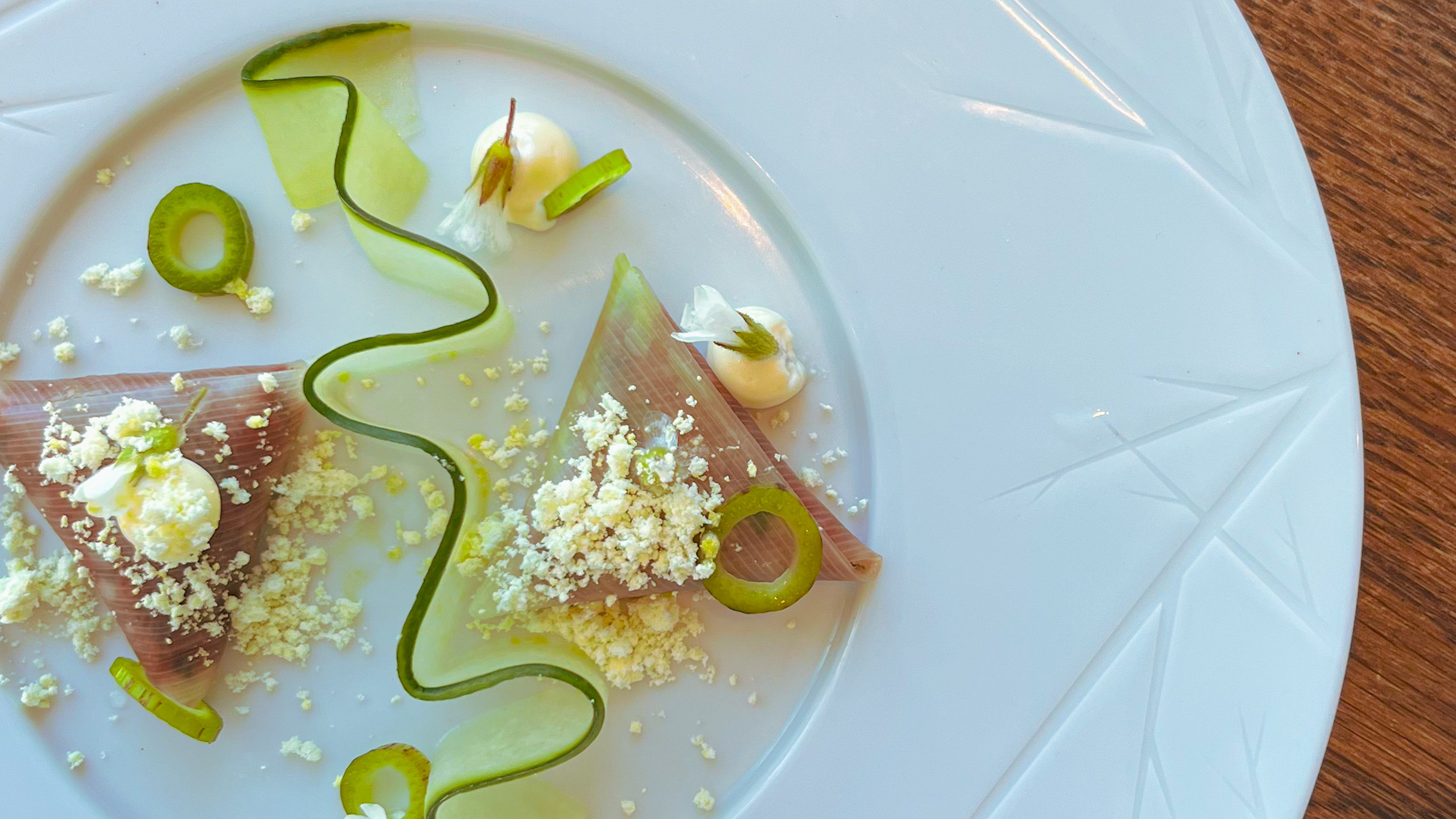 Grønland, Ilulissat, Hotel Icefiord, mad i restauranten