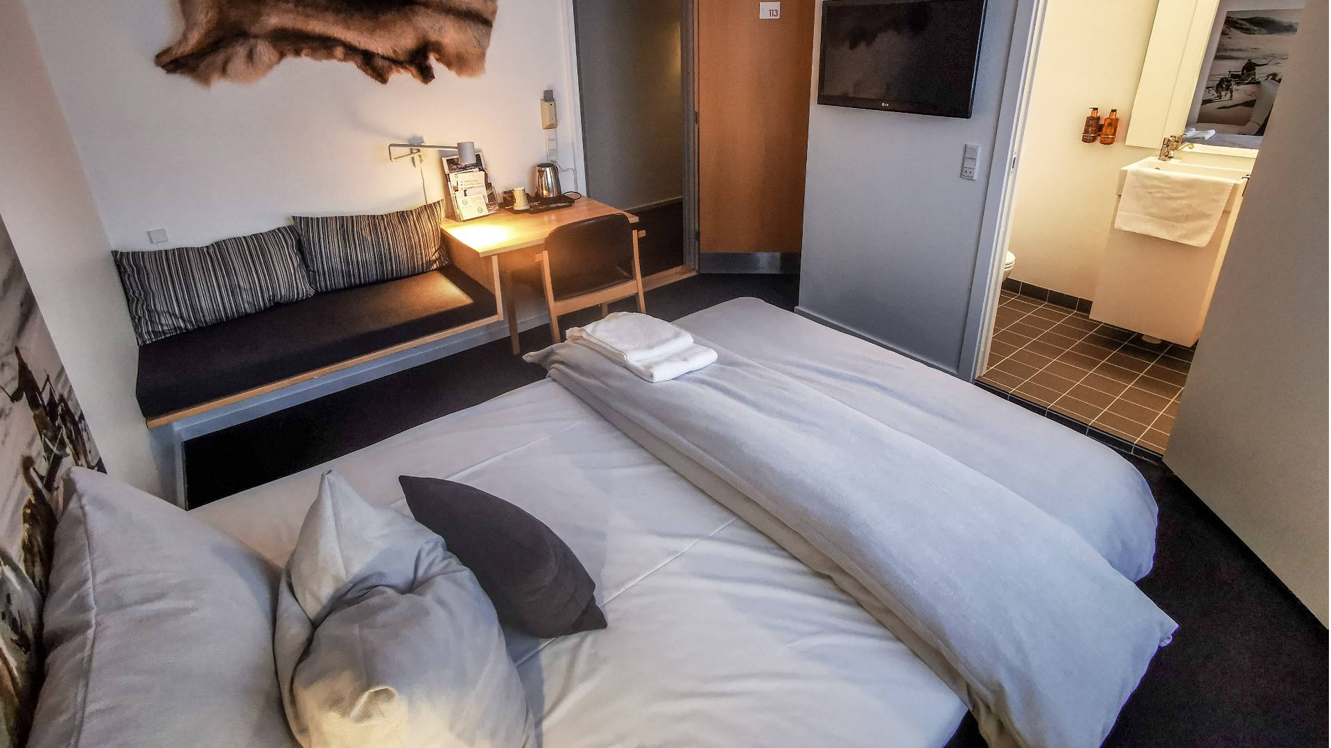 Gr&oslash;nland Hotel Sisimiut, Sisimiut, Standard Dobbelt V&aelig;relse