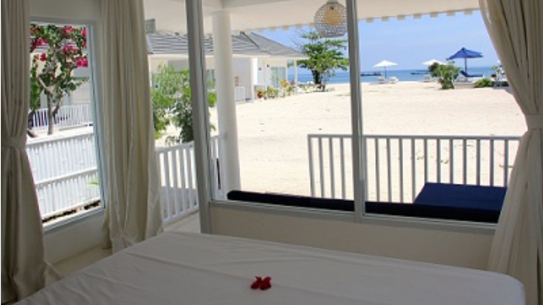 Indonesien Gili Meno Seri Resort, Beach Bungalow med Havudsigt