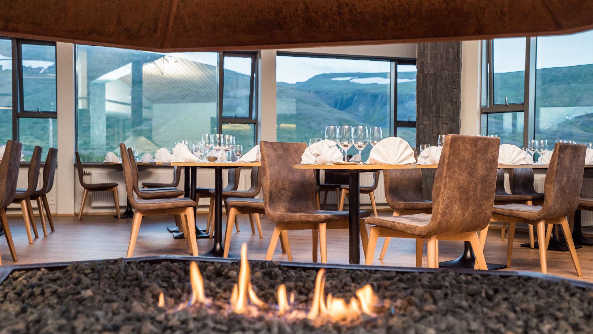 Rejser til Island, Vestislad, Hotel Husafell, restaurant
