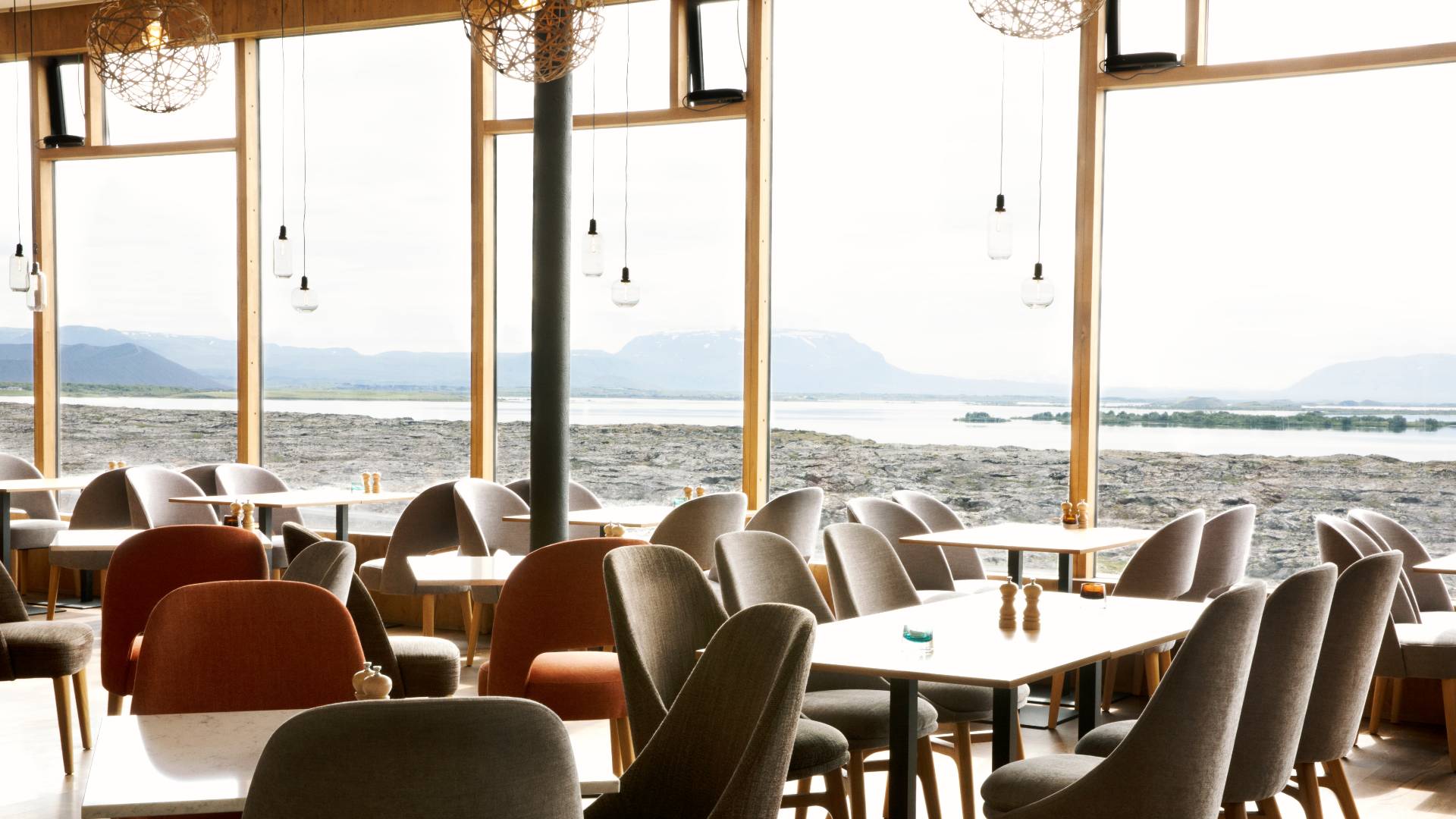 Rejser til Island, Gr&iacute;mssta&eth;ir, Fosshotel M&yacute;vatn, restaurant