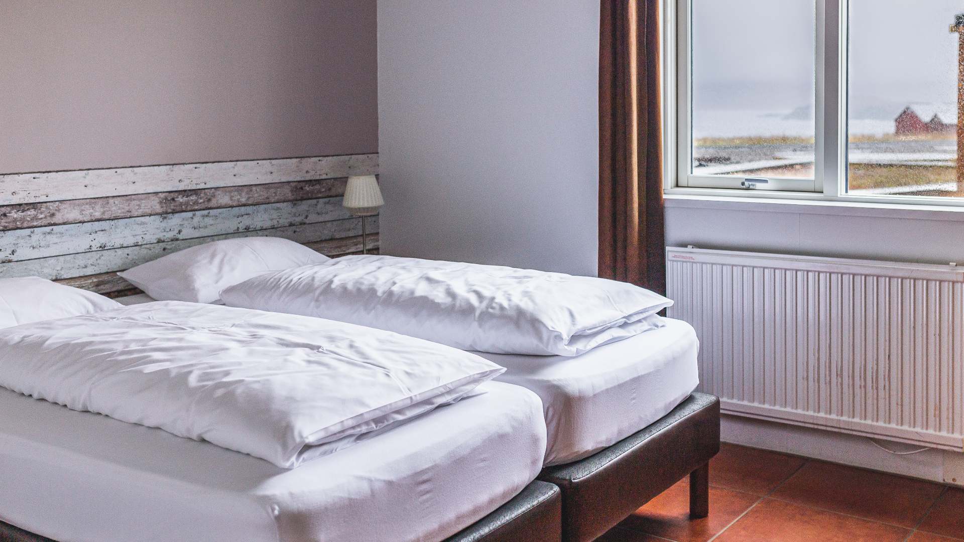 Rejser til Island, Borgarfirdi Eystra, Oestisland Hotel Alfheimar, double room