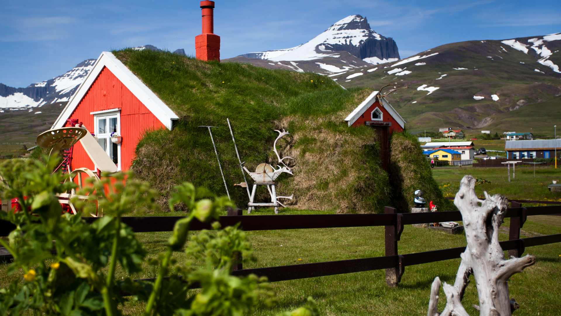 Rejser til Island, Borgarfirdi Eystra, Oestisland Hotel Alfheimar, Lindarbakki
