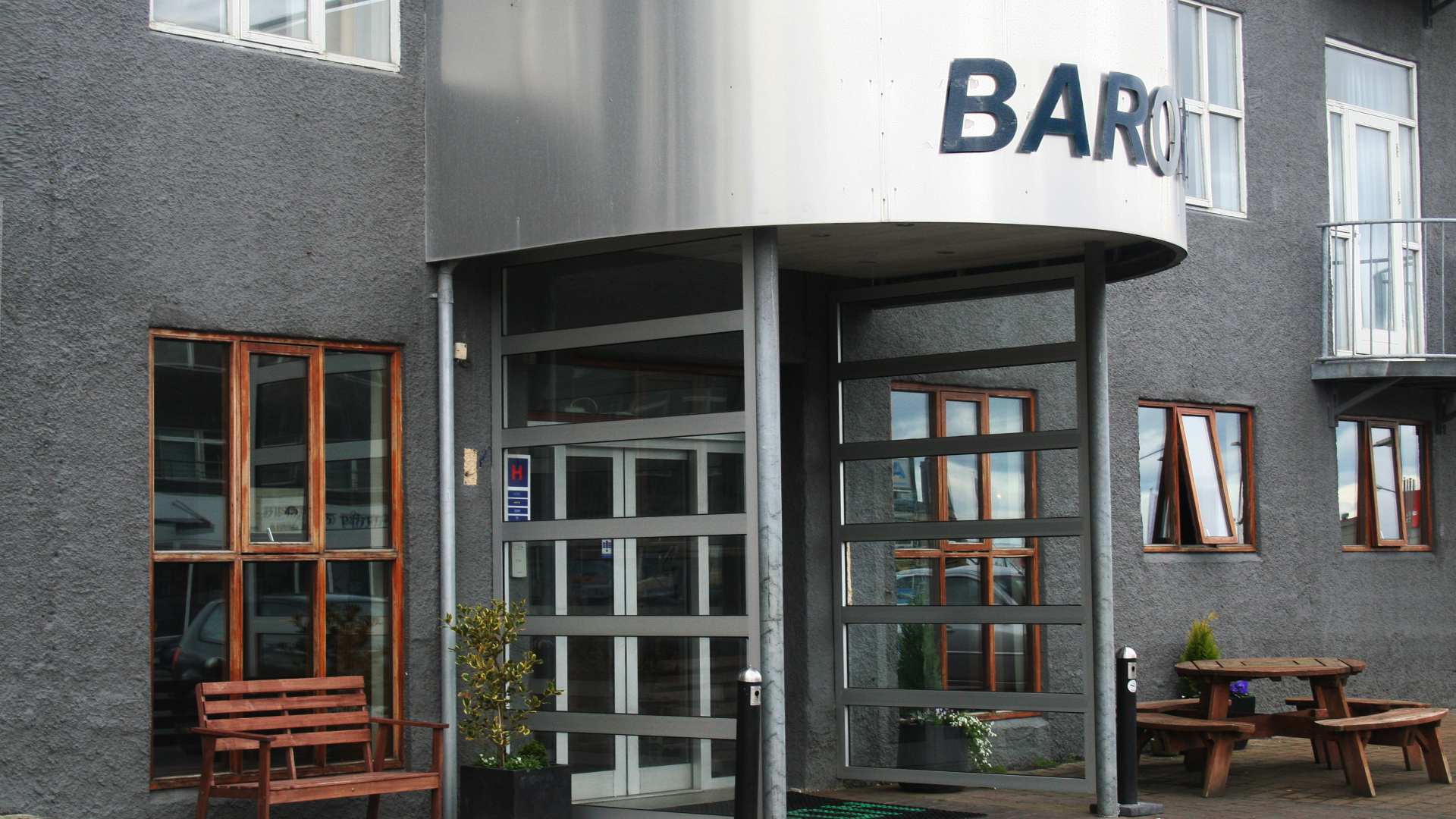 Rejser til Island, Reykjavik, Fosshotel Baron, hotel view