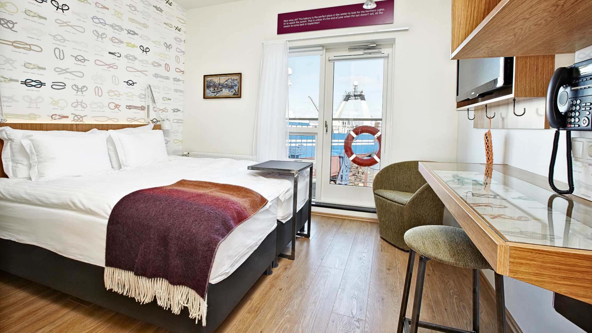 Rejser til Island, Reykjavik, Hotel Marina, King Attic