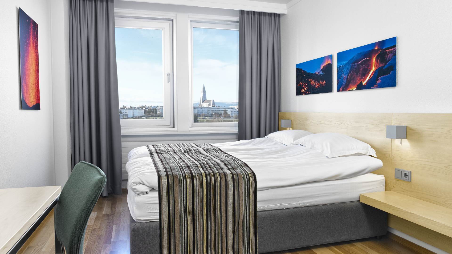Rejser til Island, Reykjavik, Hotel Natura, queen v&aelig;relse