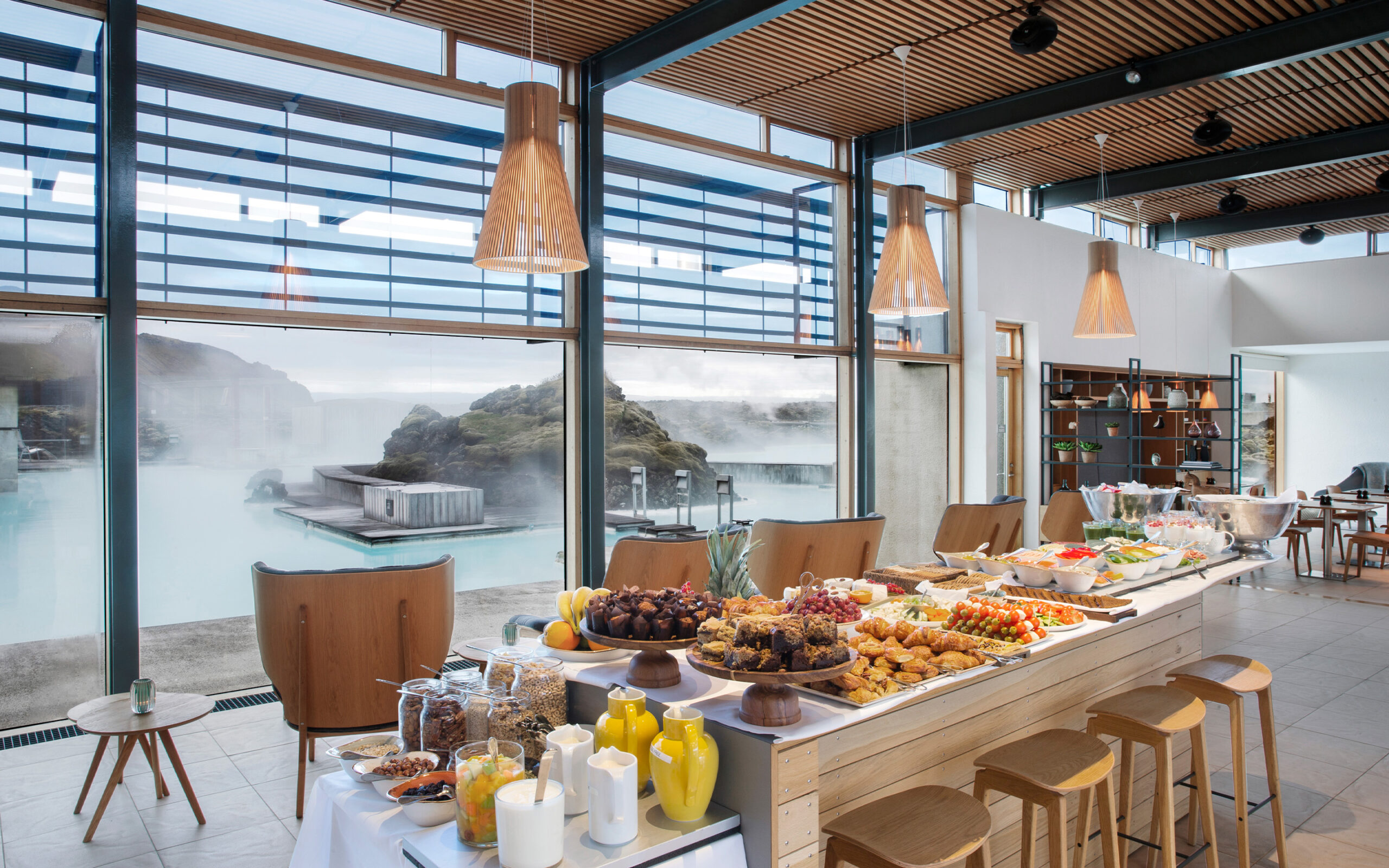 Island Silica Hotel Breakfast Restaurant buffet 