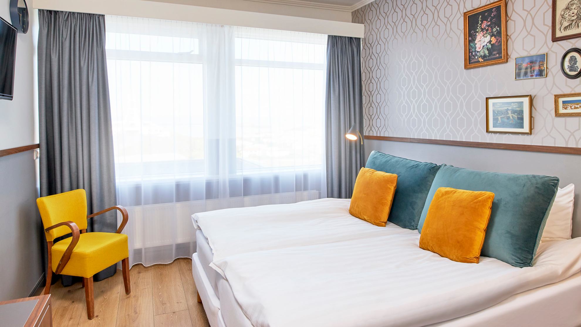 Rejser til Island, Stykkisholmur, Fosshotel Stykkisholmur, standard room renovated