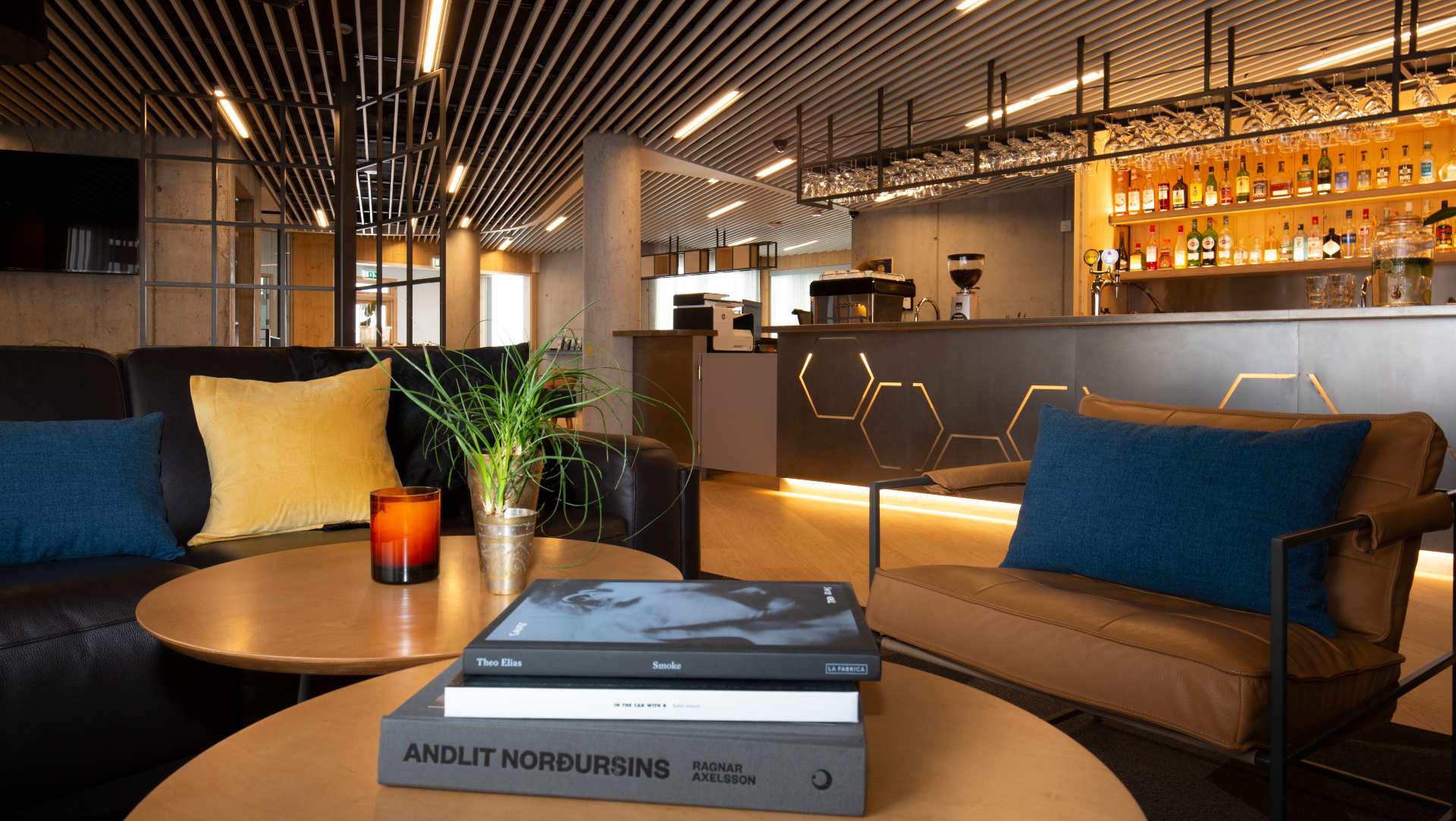 Rejser til Island, Sydisland, Landhotel Bar, Lounge