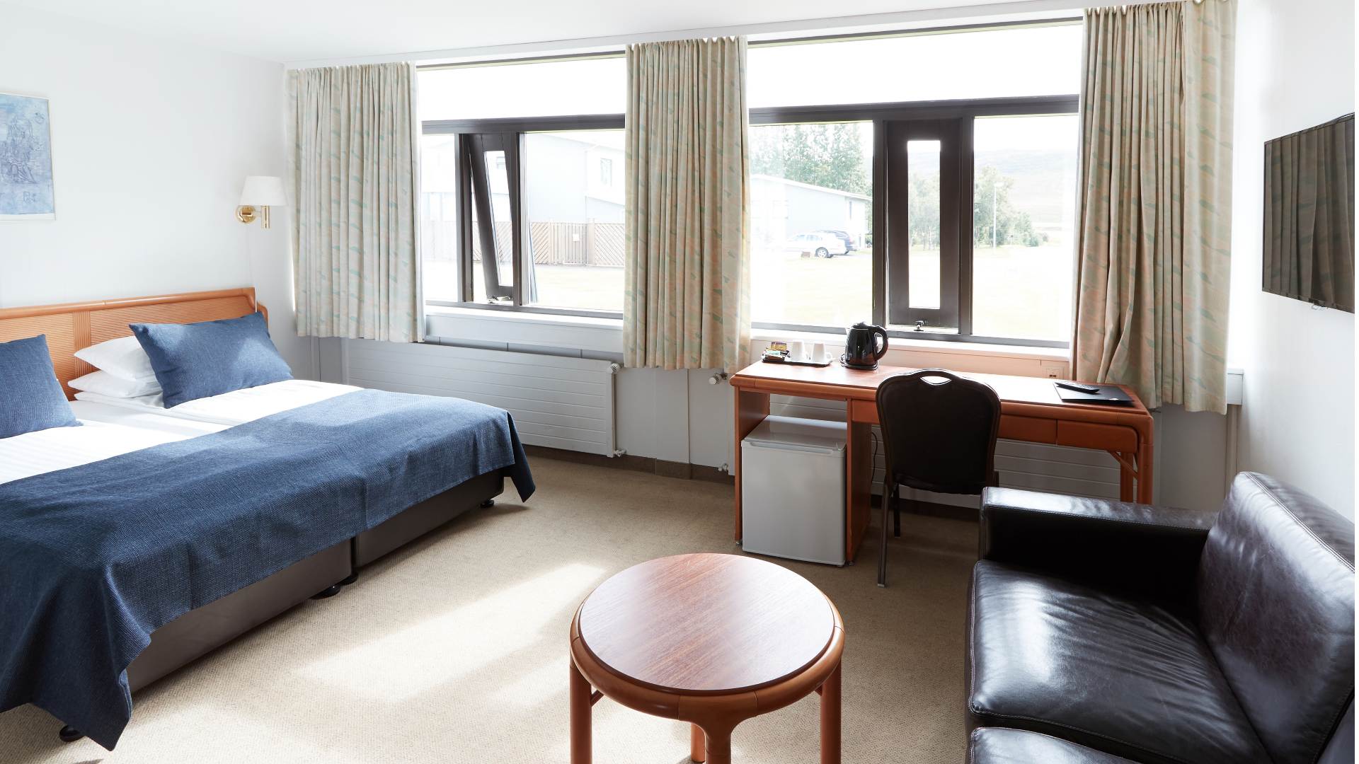 Rejser til Island, Reykholt, Fosshotel Reykholt, superior room