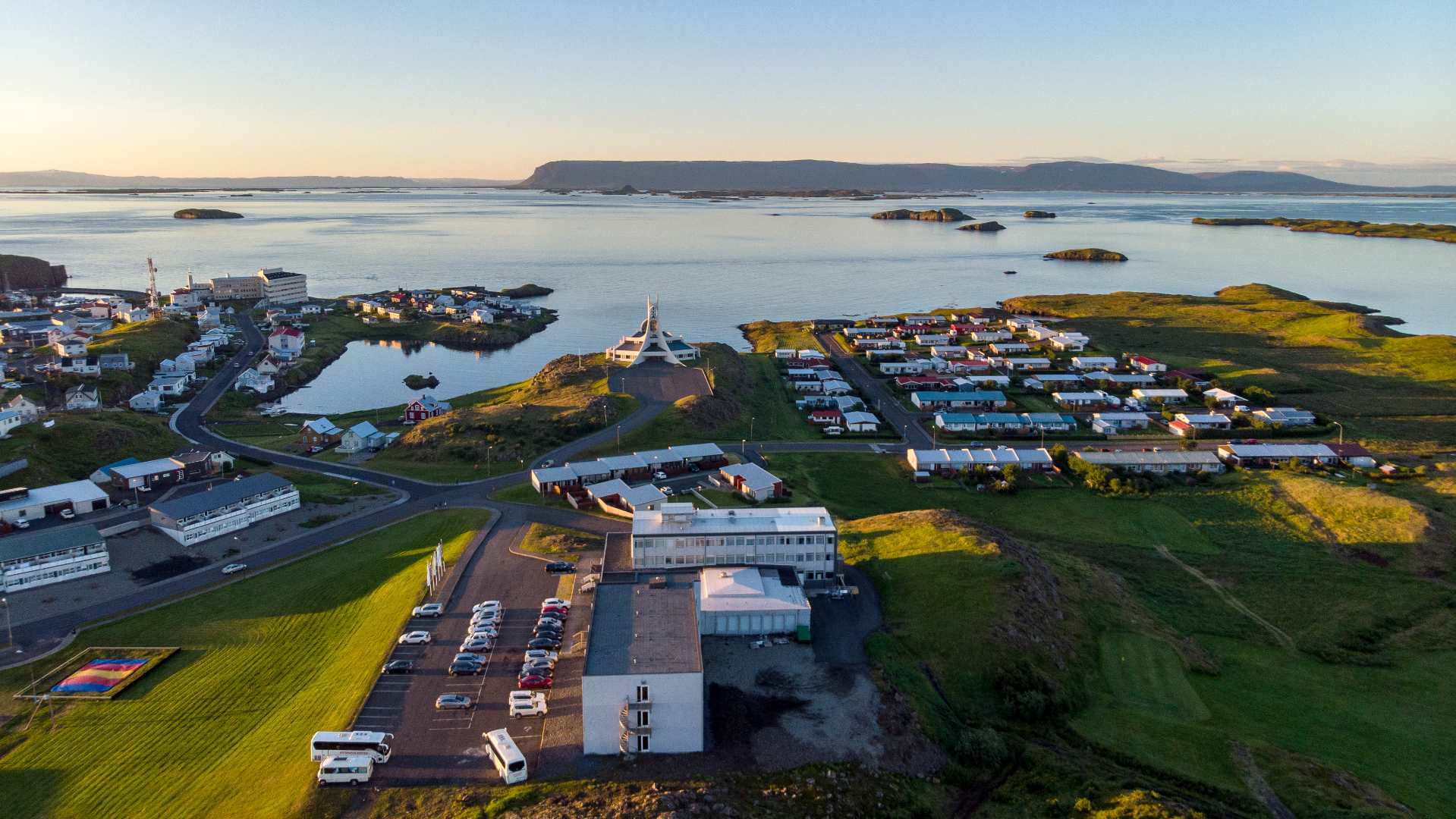 Rejser til Island, Stykkisholmur, Fosshotel Stykkisholmur, outside