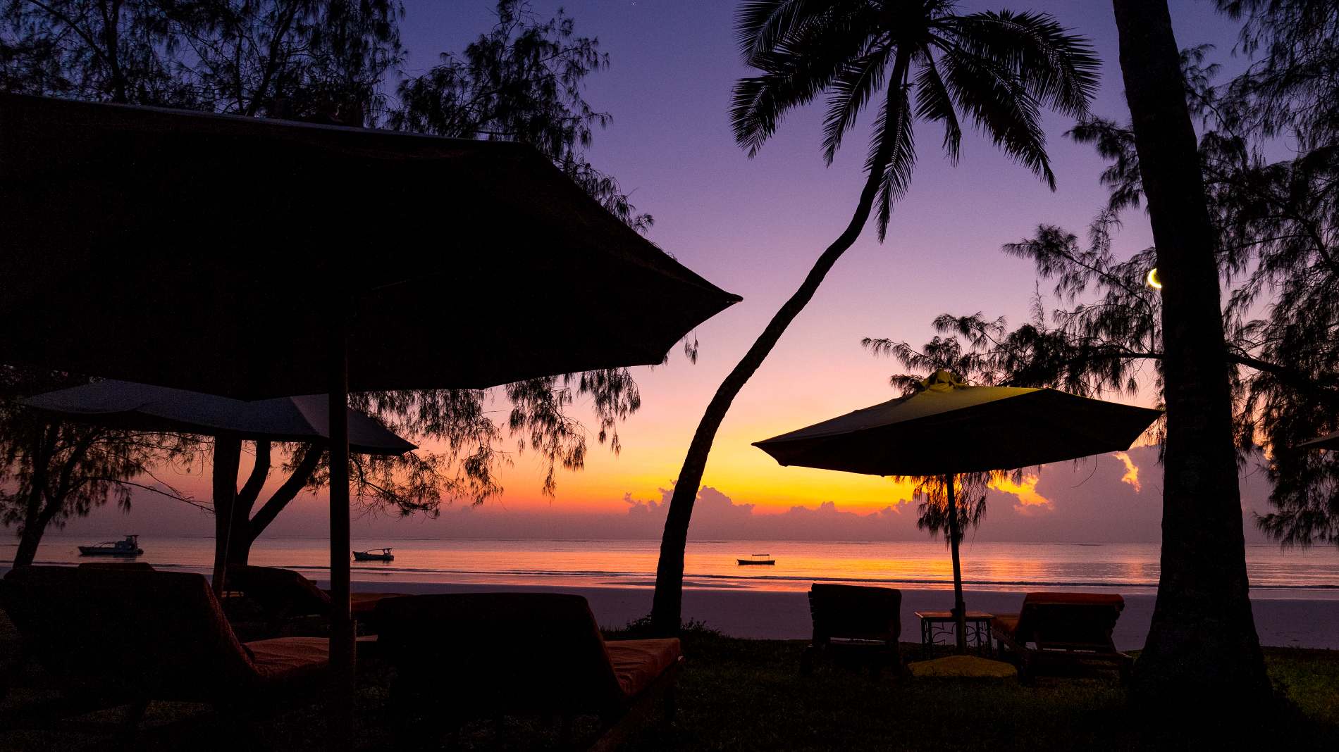 Kenya Diani Beach The Sands At Nomad Aften Strand