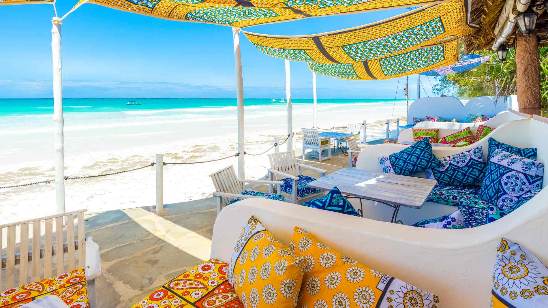 Kenya Diani Beach The Sands At Nomad Beach Restaurant