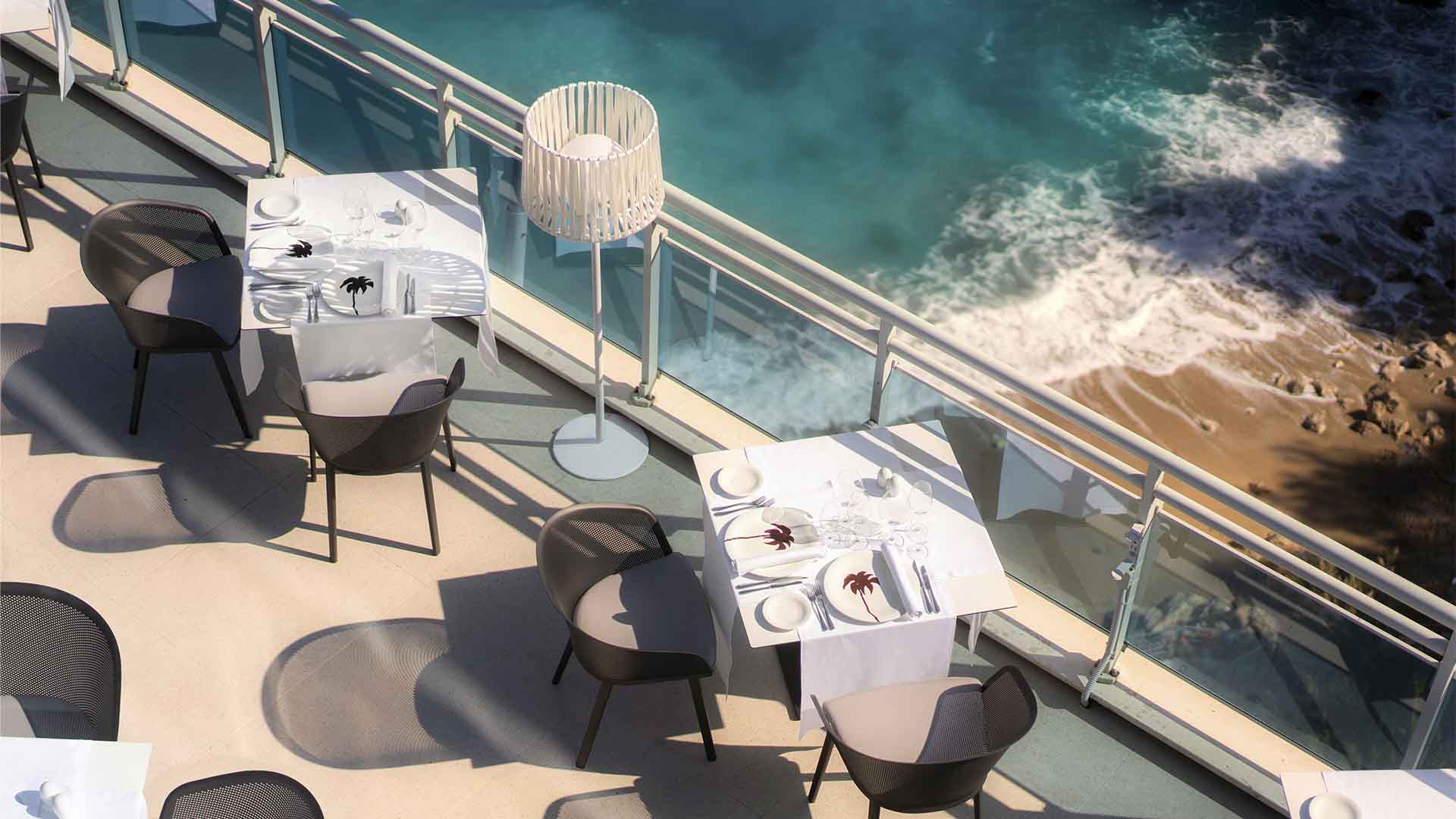 kroatien dubrovnik bellevue vapor restaurant terrace