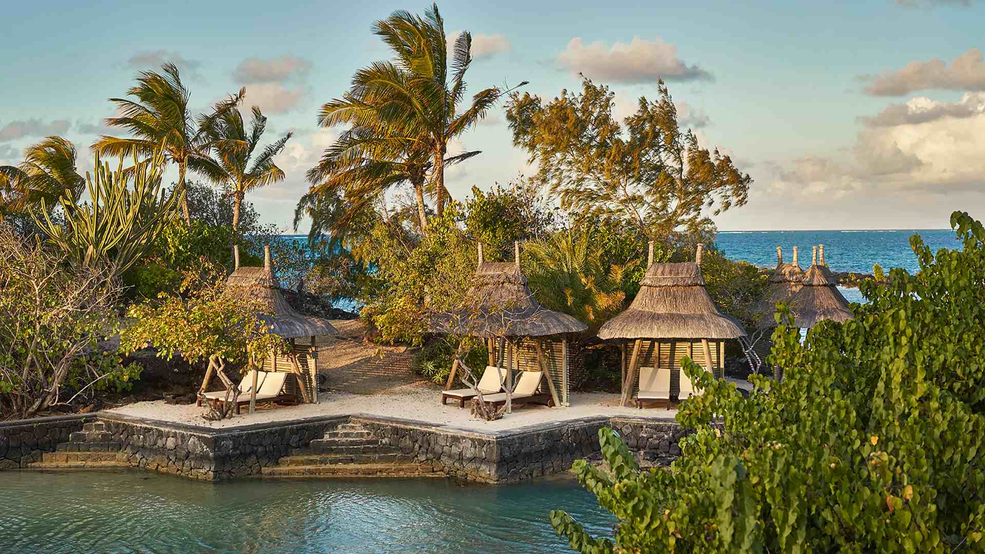 Rejser til Mauritius, Paradise Cove Boutique Hotel, 'Love Nests' for to p&aring; Paradise Cove Boutique Hotel