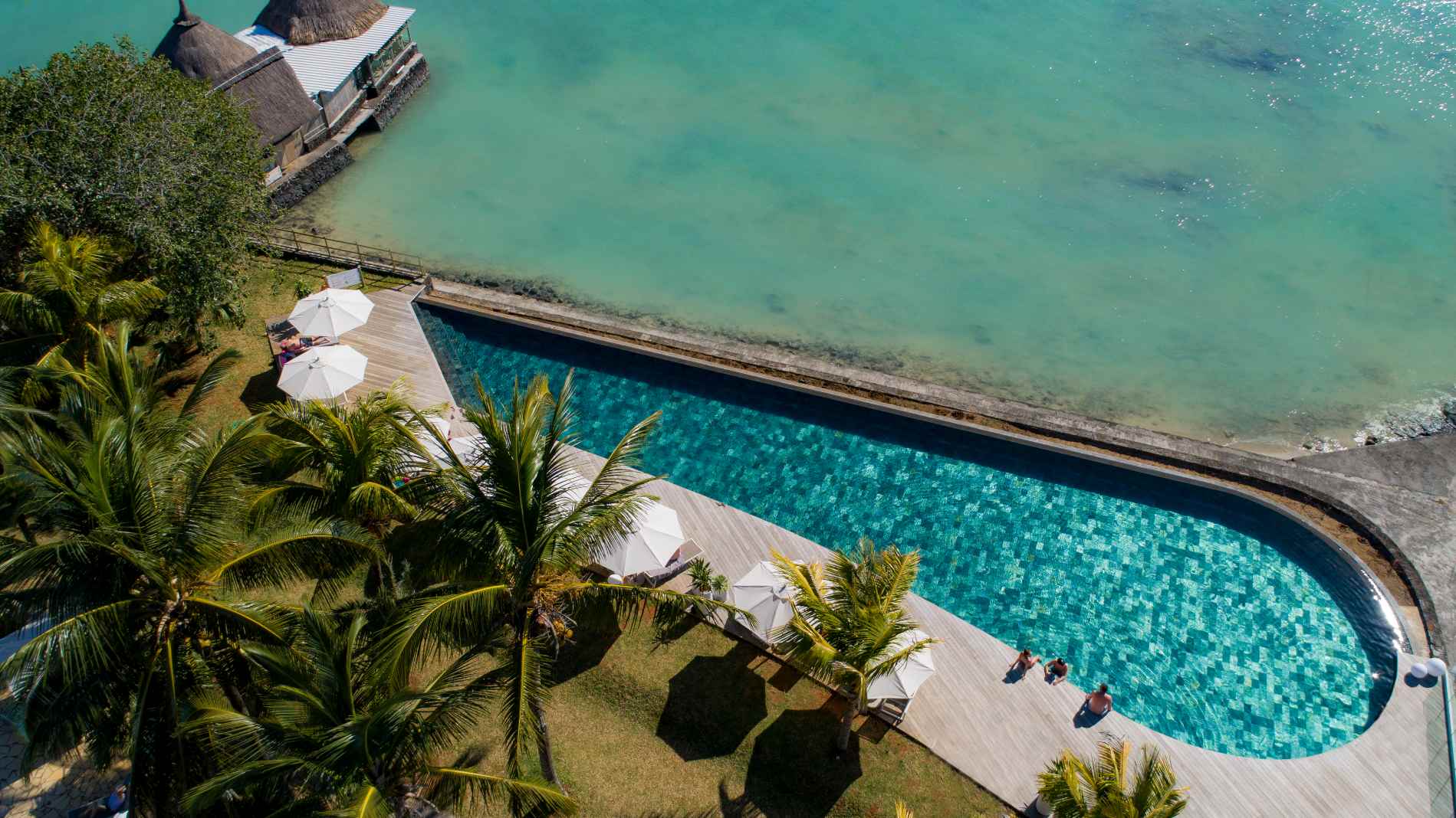 Rejser til Mauritius, Veranda Paul et Virginie Hotel and Spa, pool