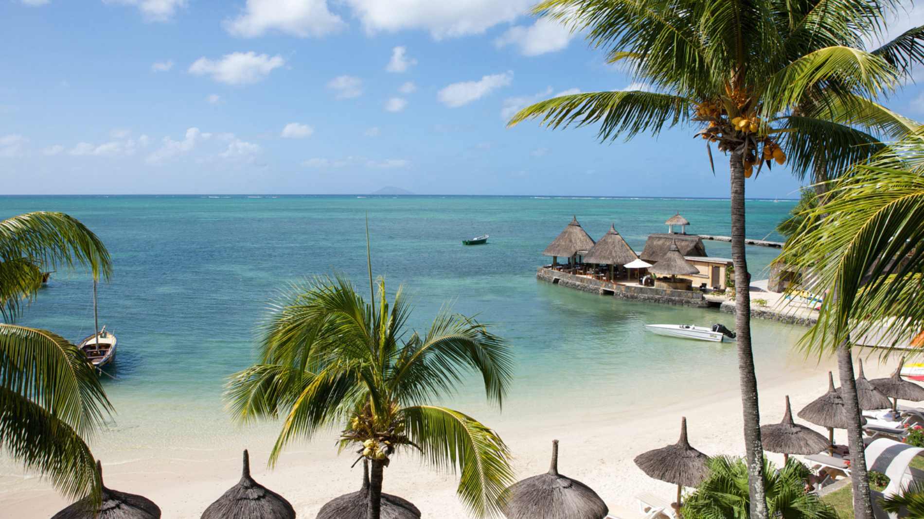 Rejser til Mauritius, Veranda Paul et Virginie Hotel and Spa, udsigt til havet