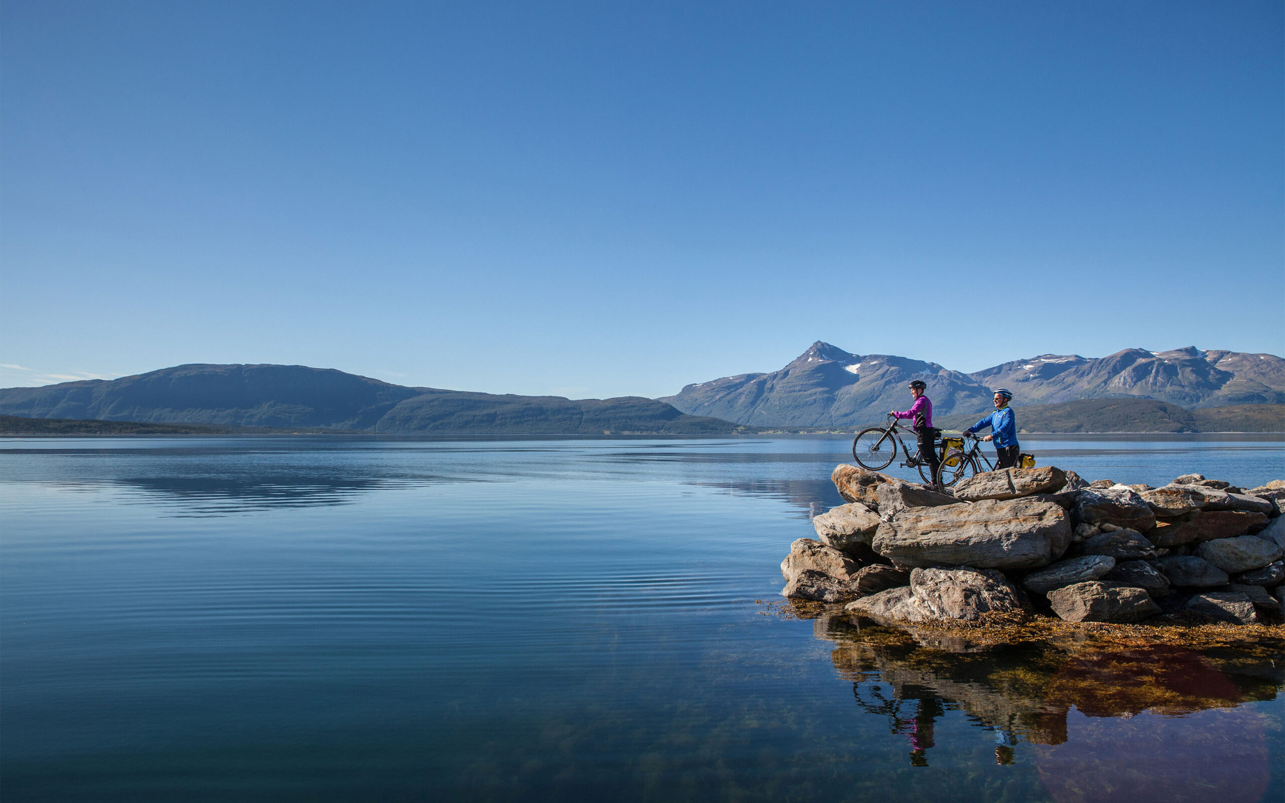 Norge Malangen Resort Bike Tour