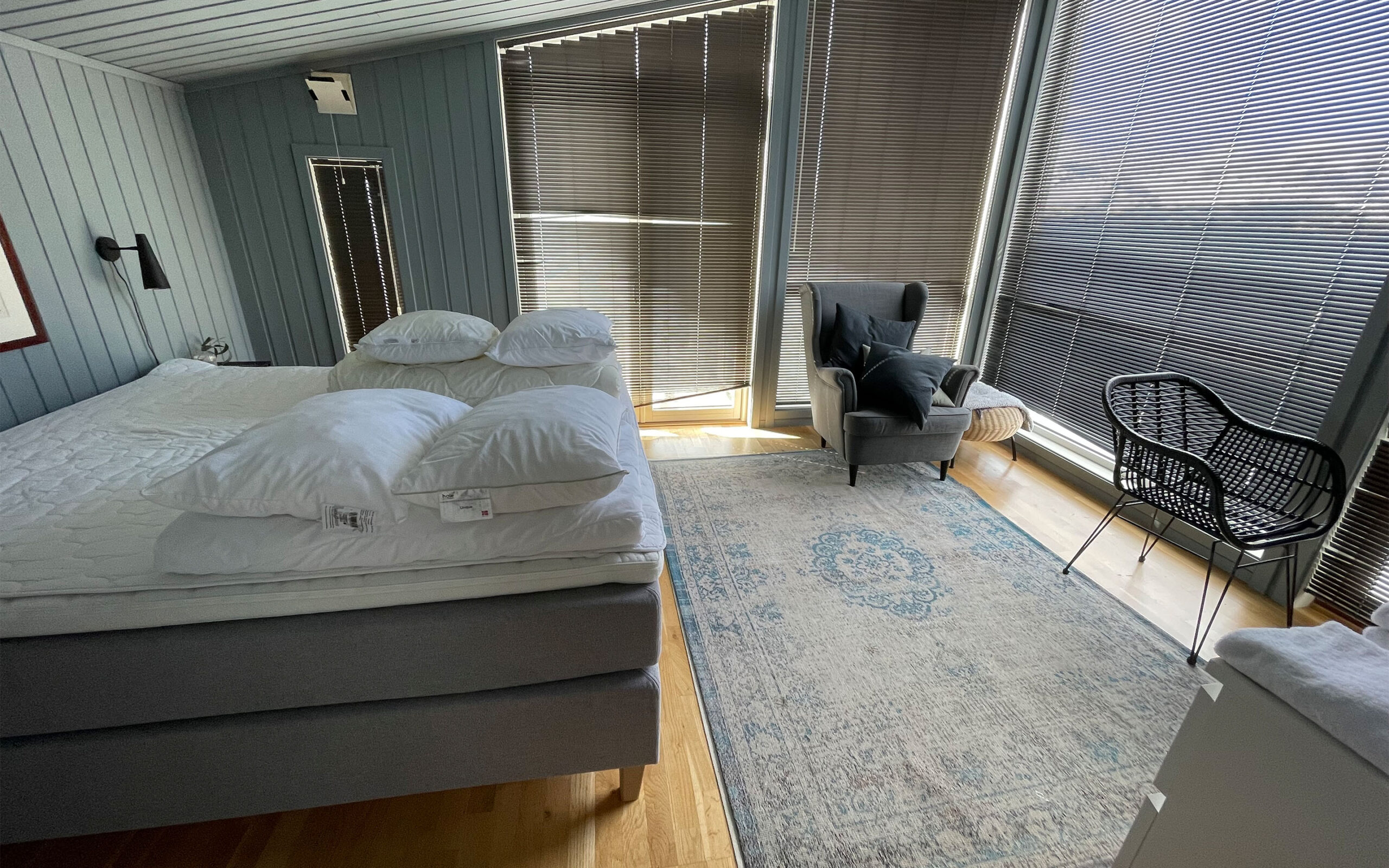 Norge Malangen Resort Waterfront Premium Cabins Example Bedroom