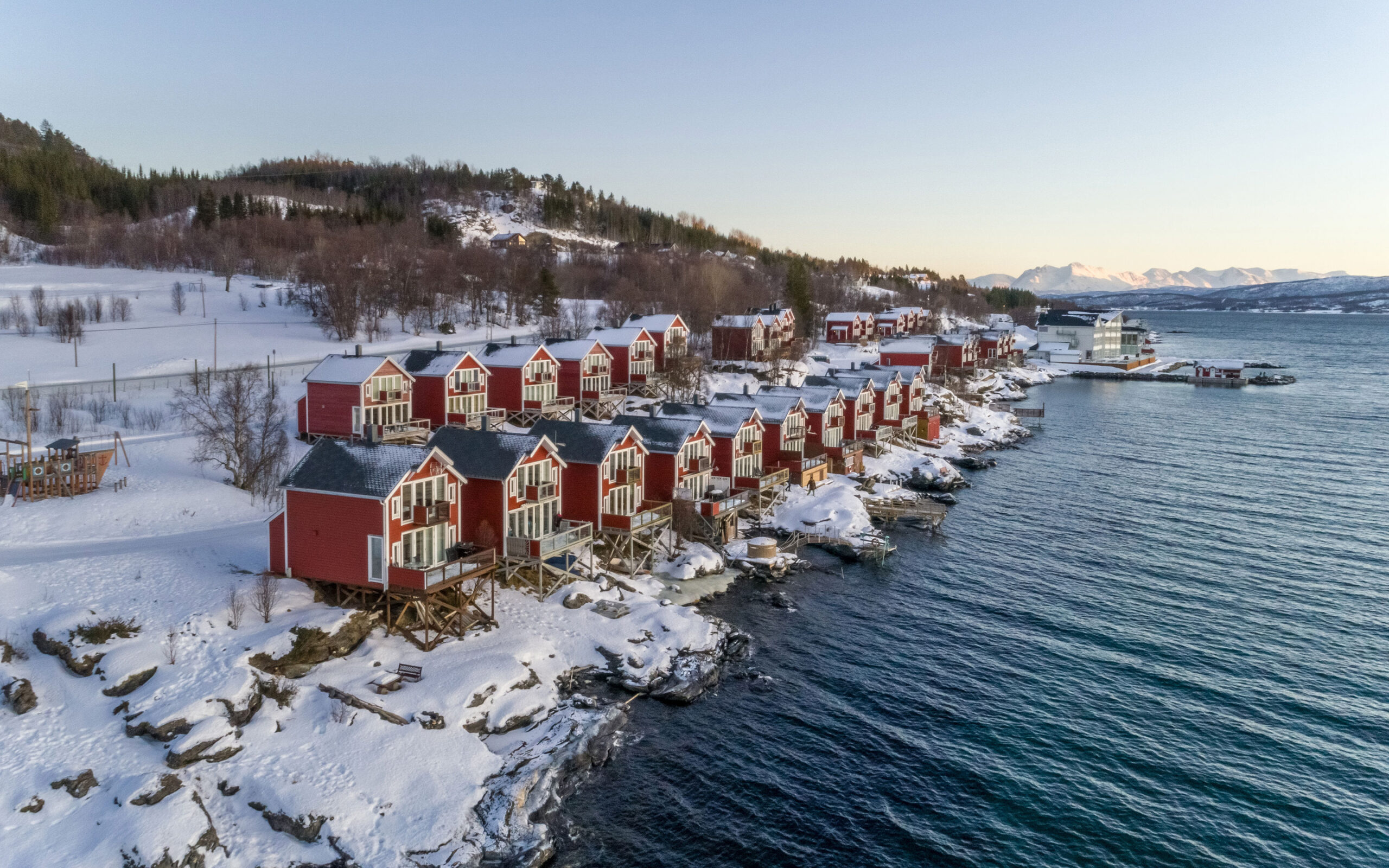 Norge Malangen Resort Winter