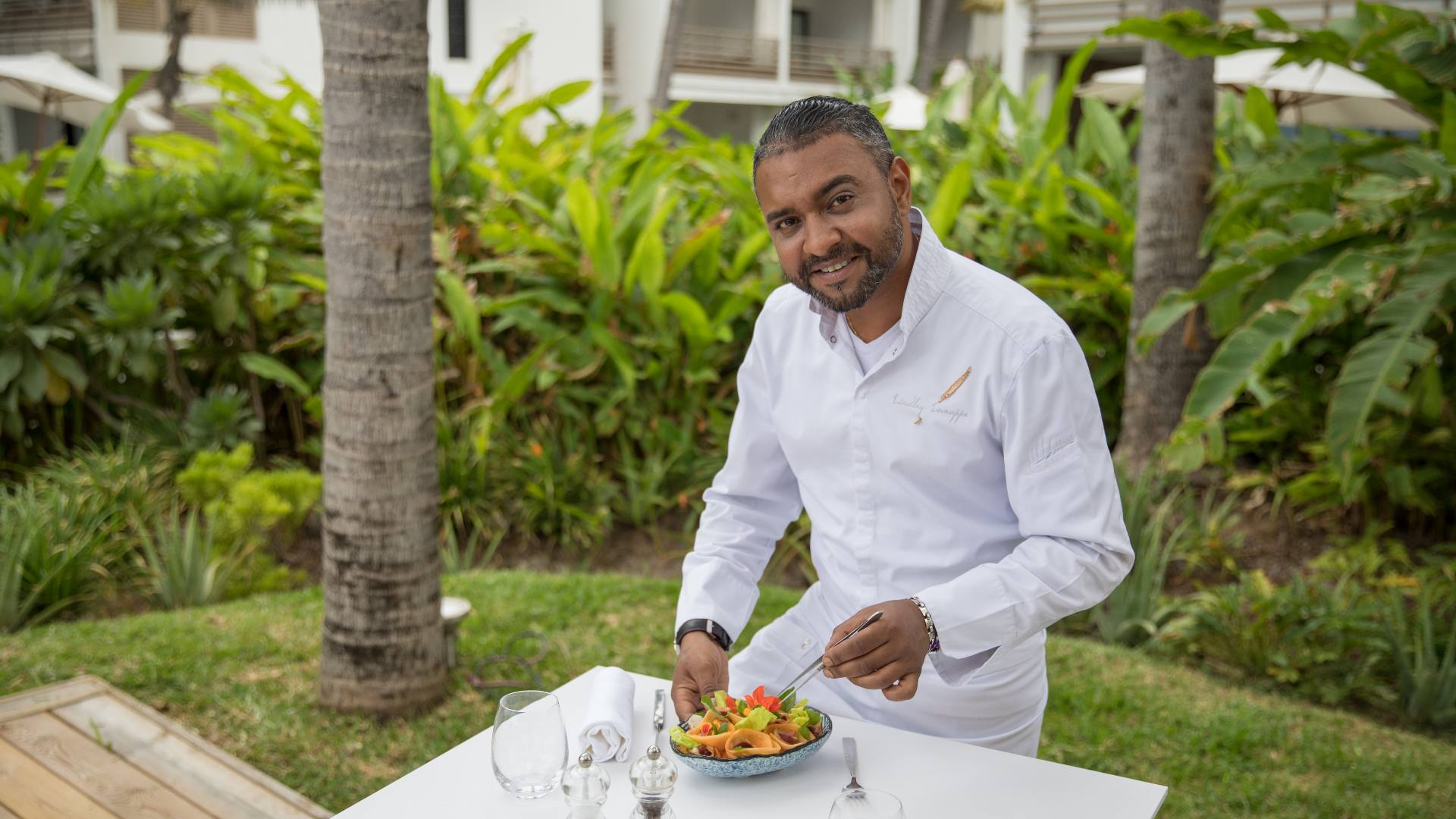 Réunion ness chef garden cooking