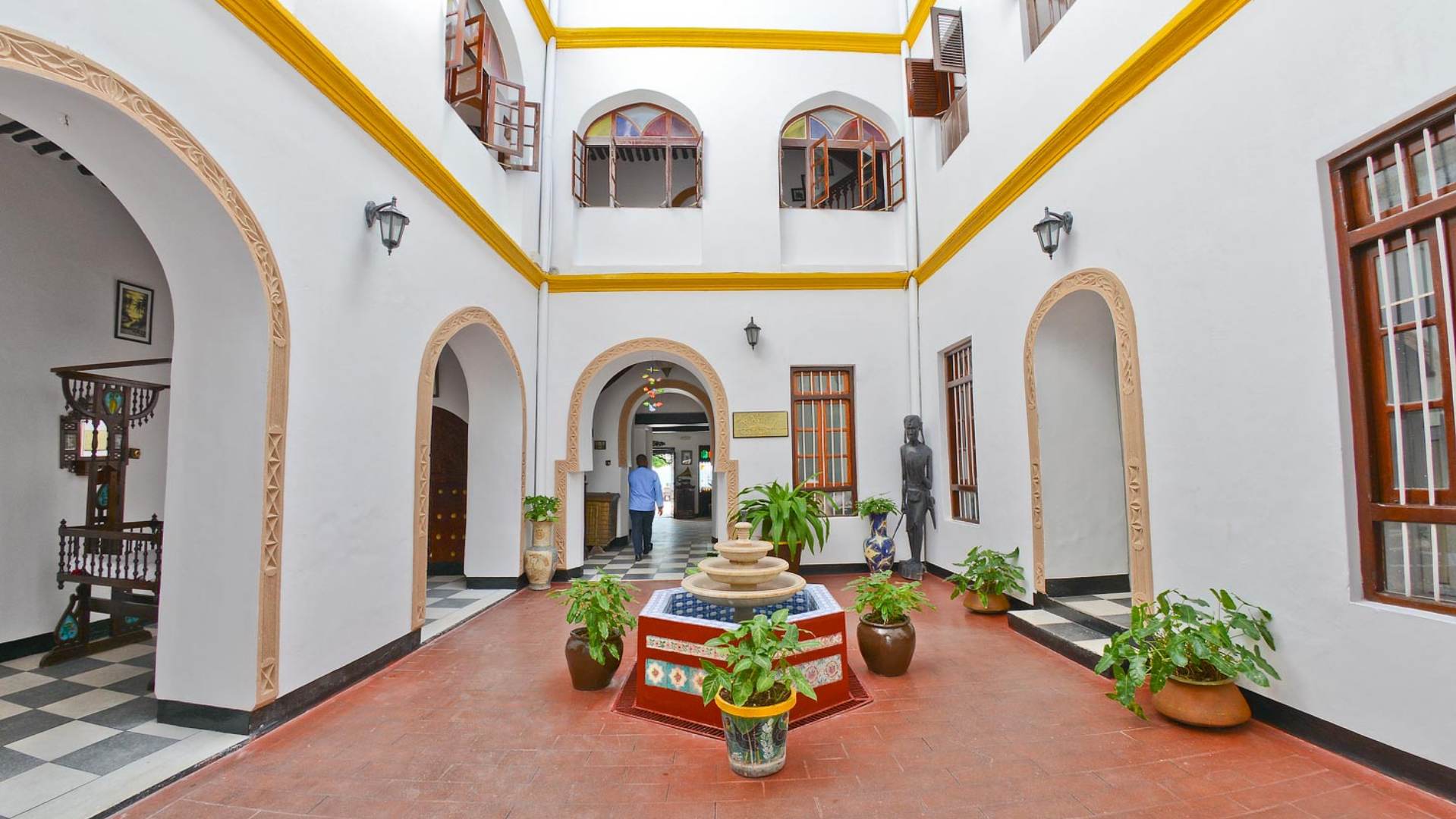 Lobby på Tembo House Hotel