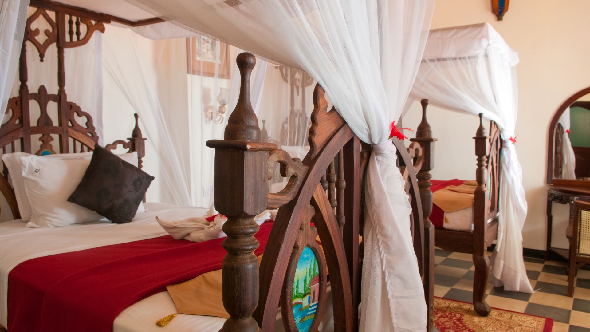 Værelse på Tembo House Hotel i Stone Town
