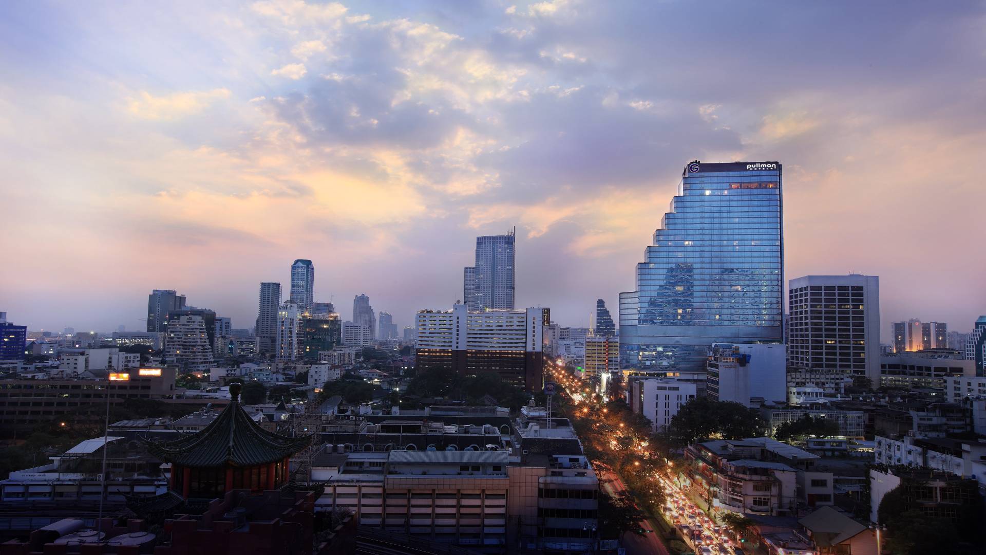 Thailand, Bangkok, Pullman Bangkok Hotel G, Hotel View