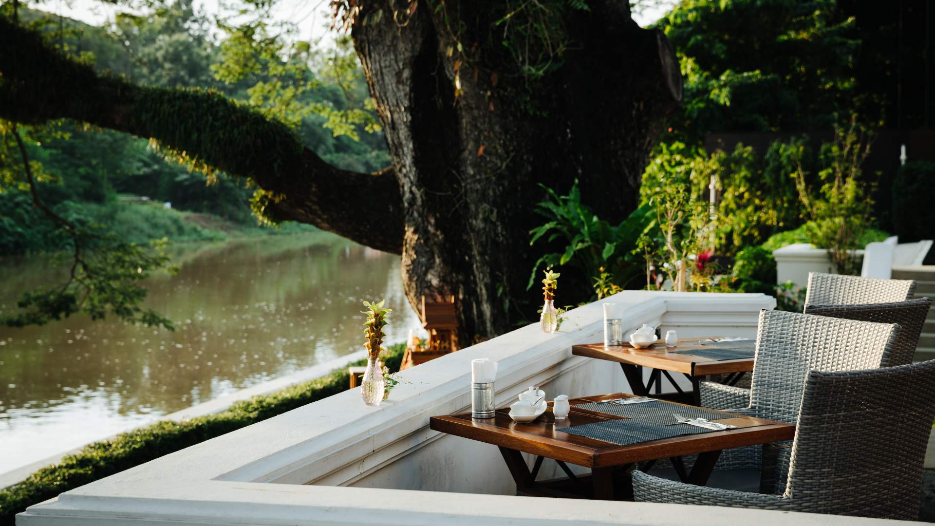 Thailand, Chiang Mai, Na Nirand Romantic Boutique Resort, River View
