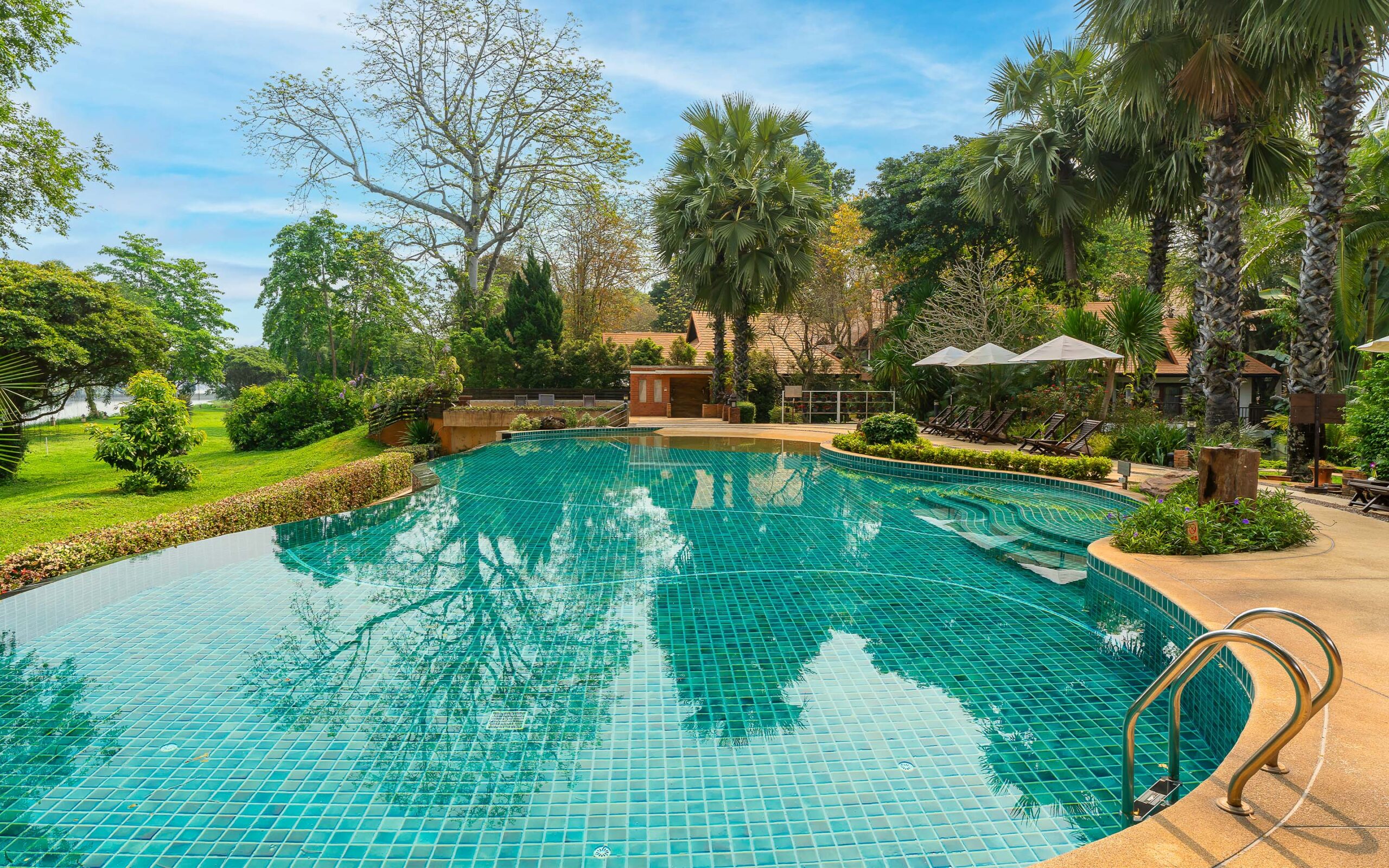 Thailand Chiang Rai The Legend Swimming Pool