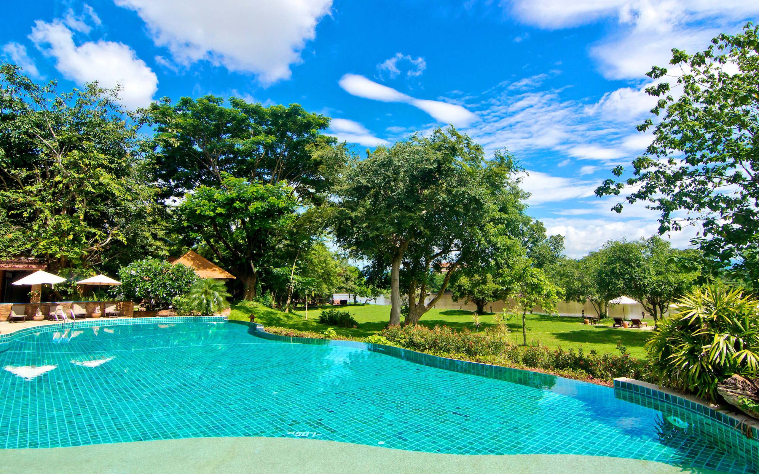 Thailand Chiang Rai The Legend Swimming Pool