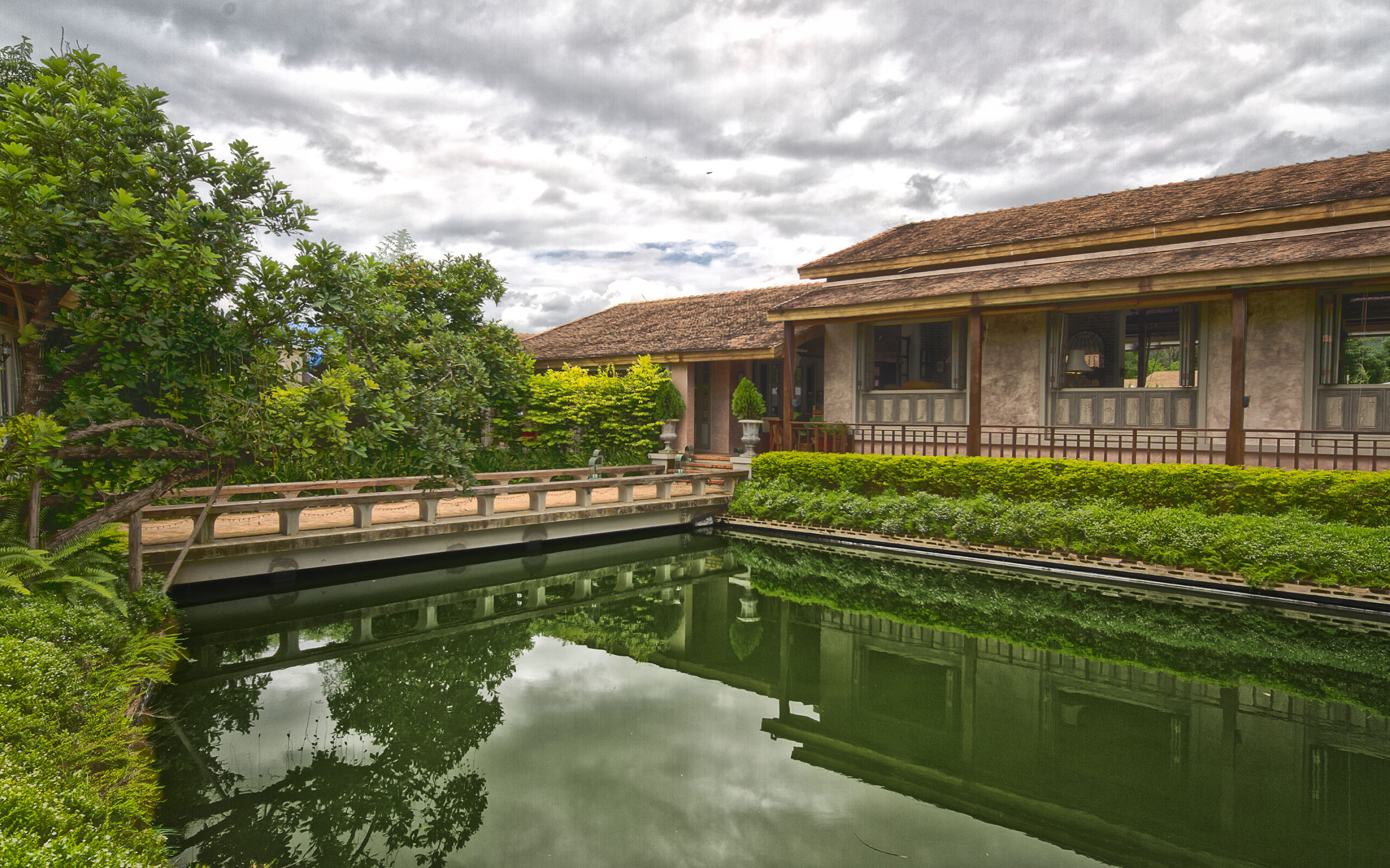 Thailand, Pai, Reverie Siam Resort, Garden Area