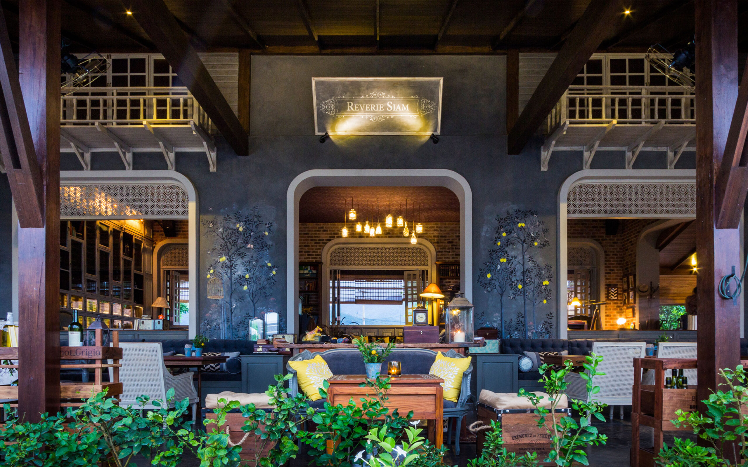 Thailand, Pai, Reverie Siam Resort, Restaurant