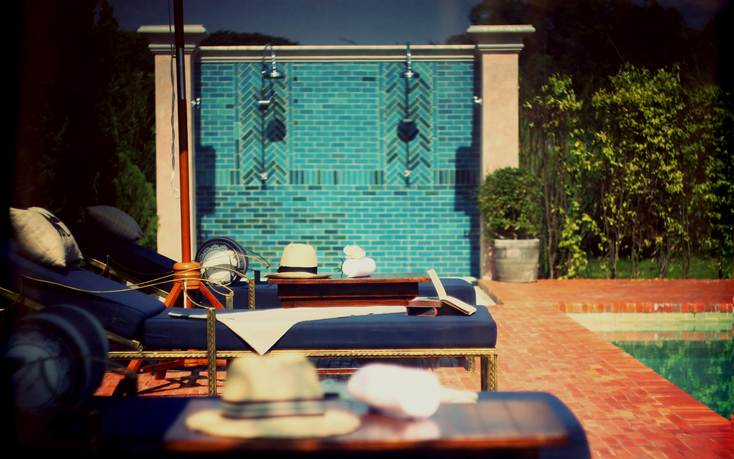 Thailand, Pai, Reverie Siam Resort, Pool Area