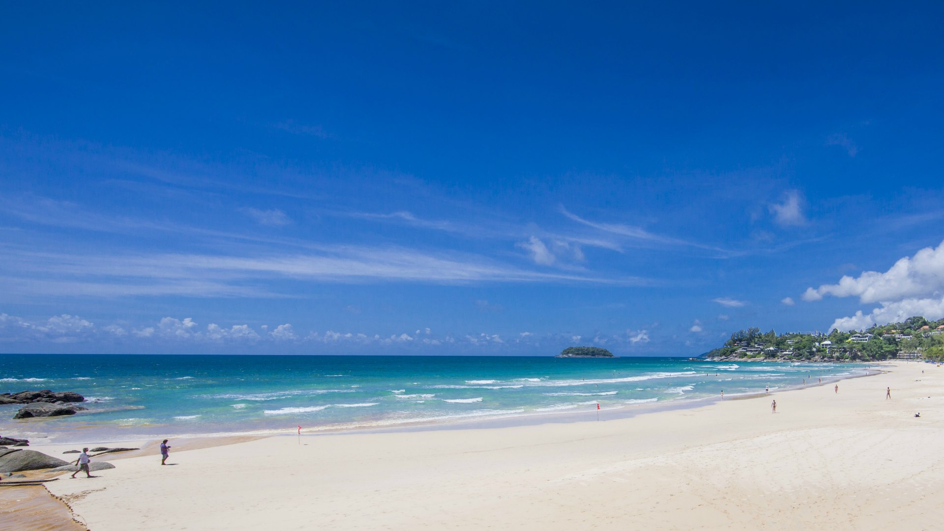 Rejser til Thailand, Phuket, Katathani Phuket Beach Resort, stranden