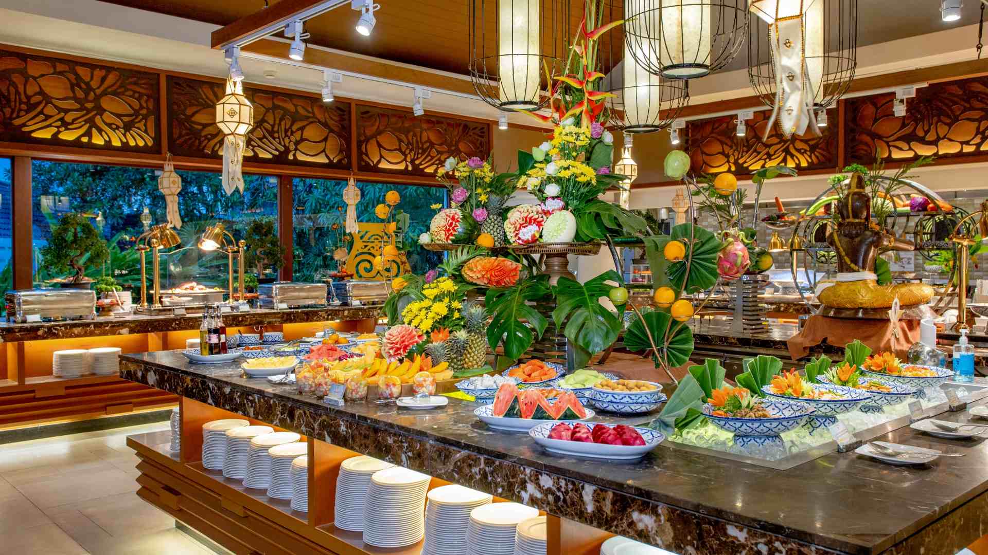 Rejser til Thailand, Phuket, Katathani Phuket Beach Resort, restaurant