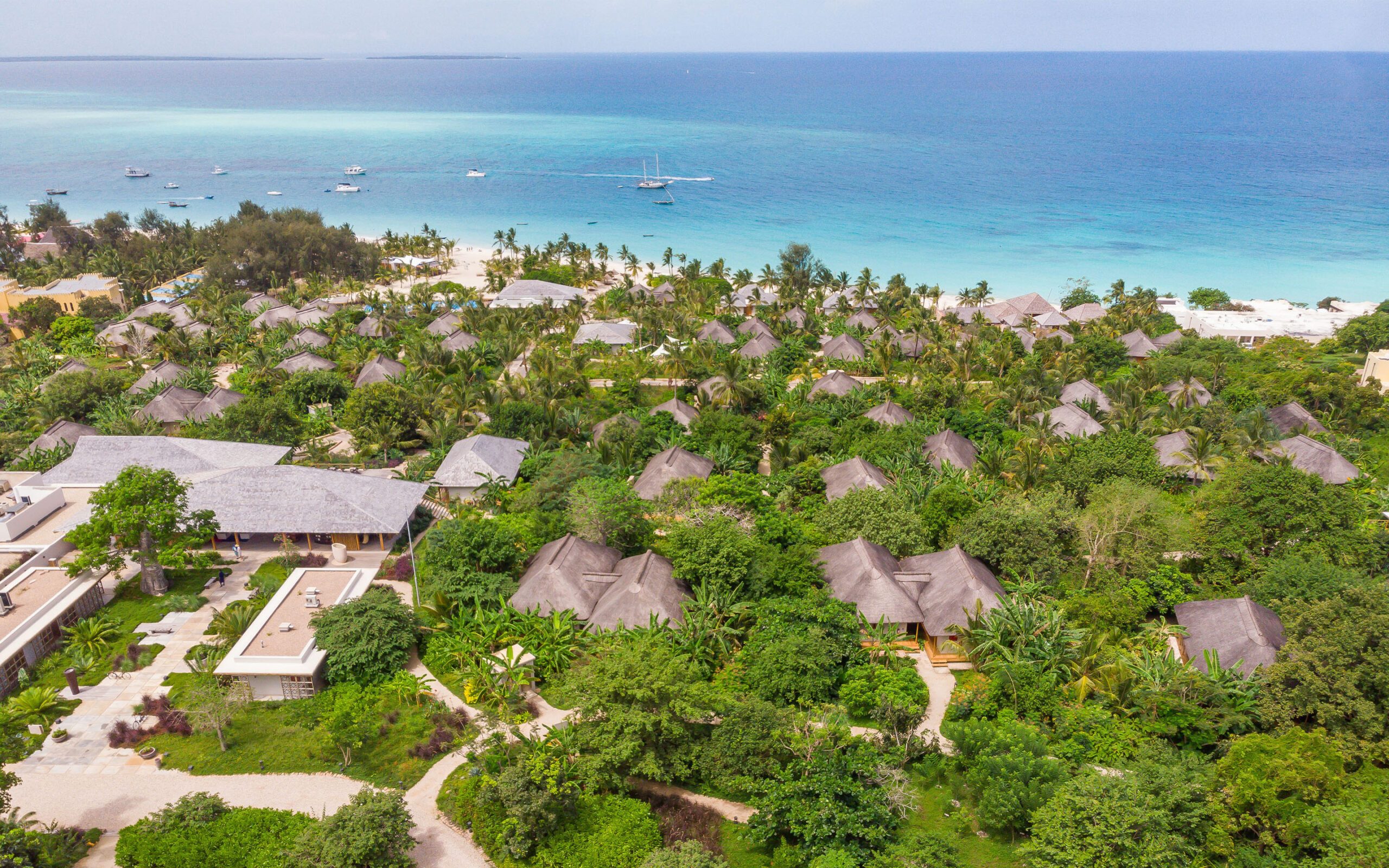Udsigt over Zuri Zanzibar