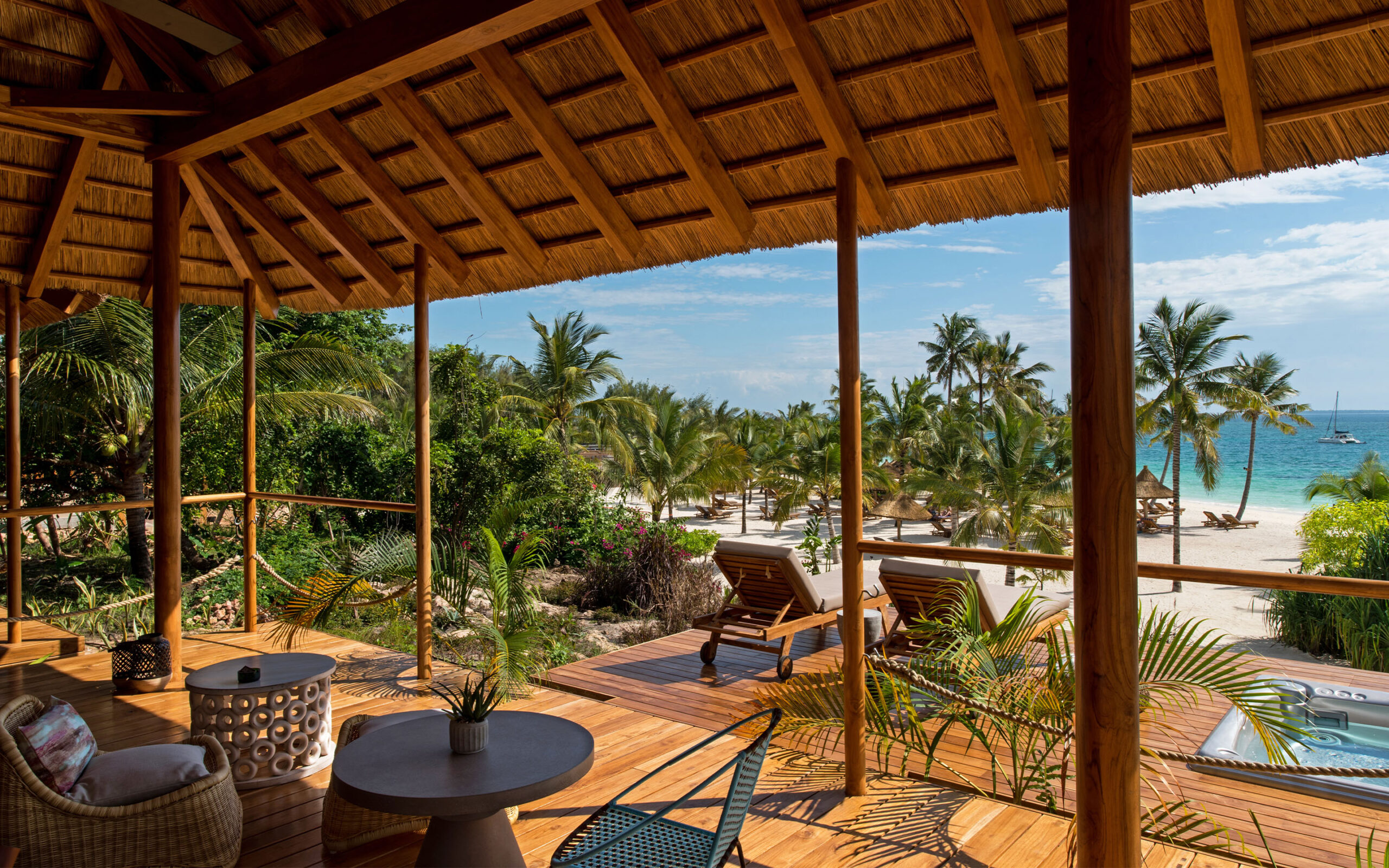 Udsigt fra en Oceanfront Suite