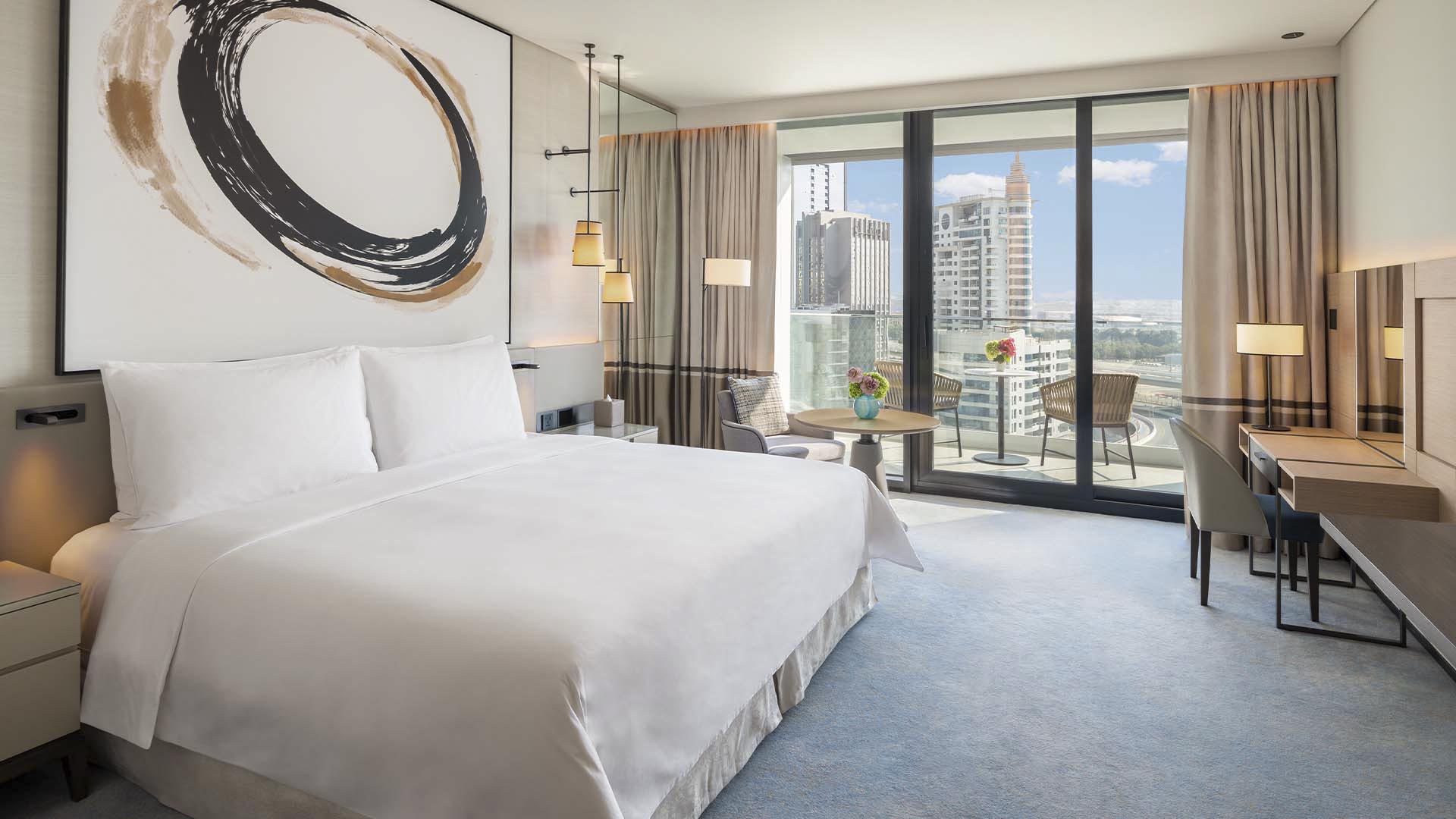 Dubai Address Beach Resort Deluxe Marina View Room with Balcony